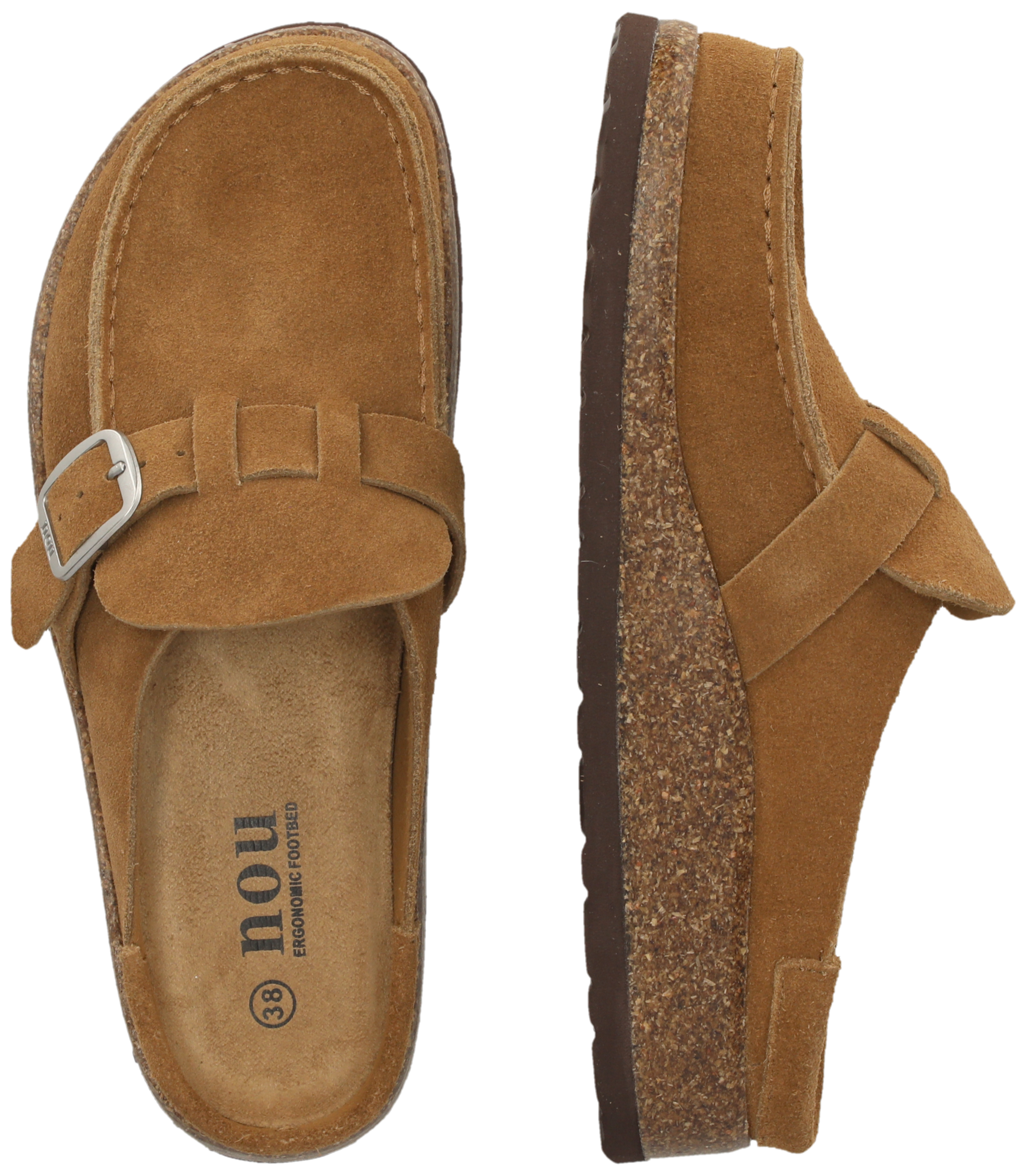 nou Sandale »EMILIAN W LEATHER CORK MOC V2«