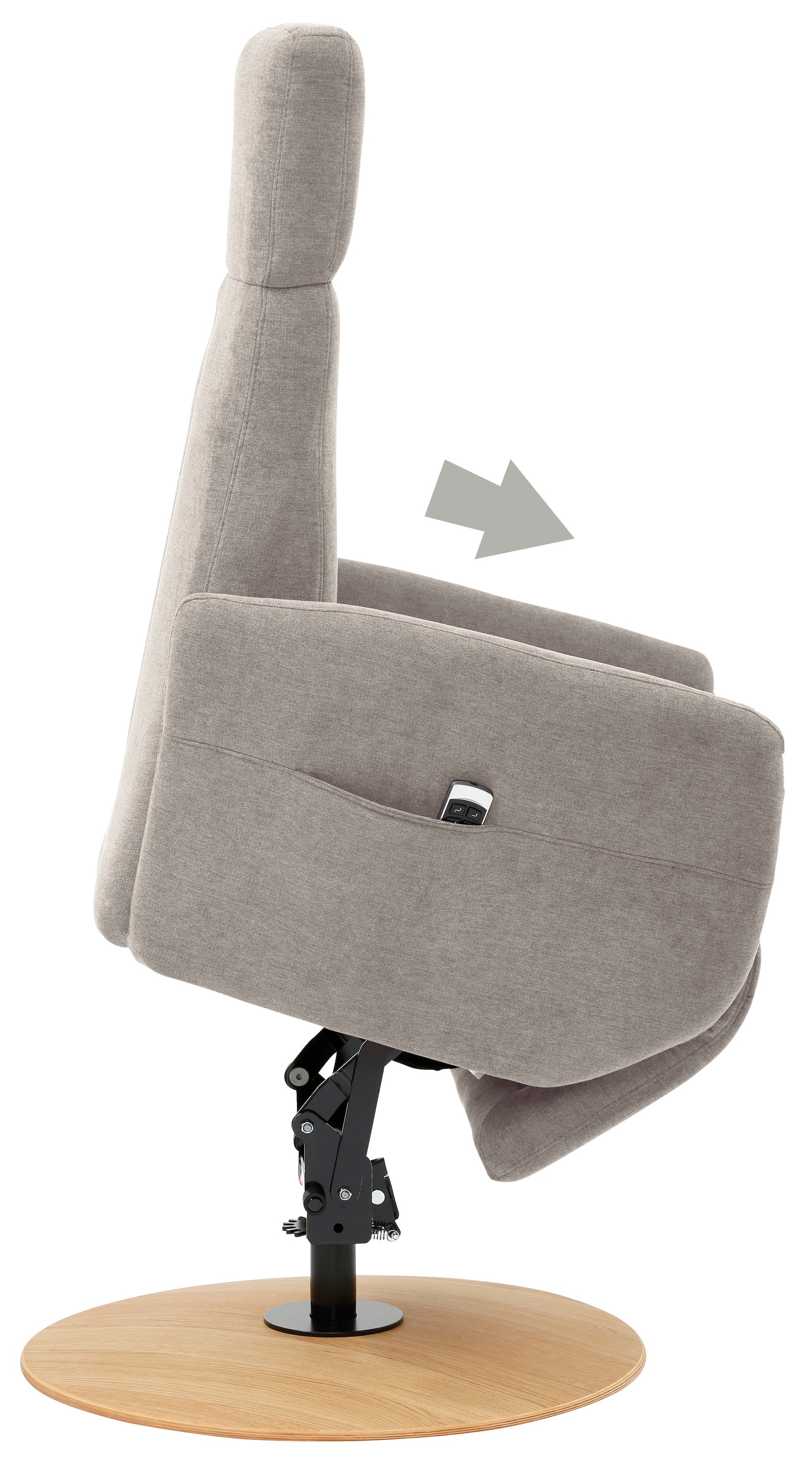 sit&more Fauteuil TV »Kobra« wahlweise mit 2 Motoren, 2 Motoren und Akku oder mit 2 Motoren