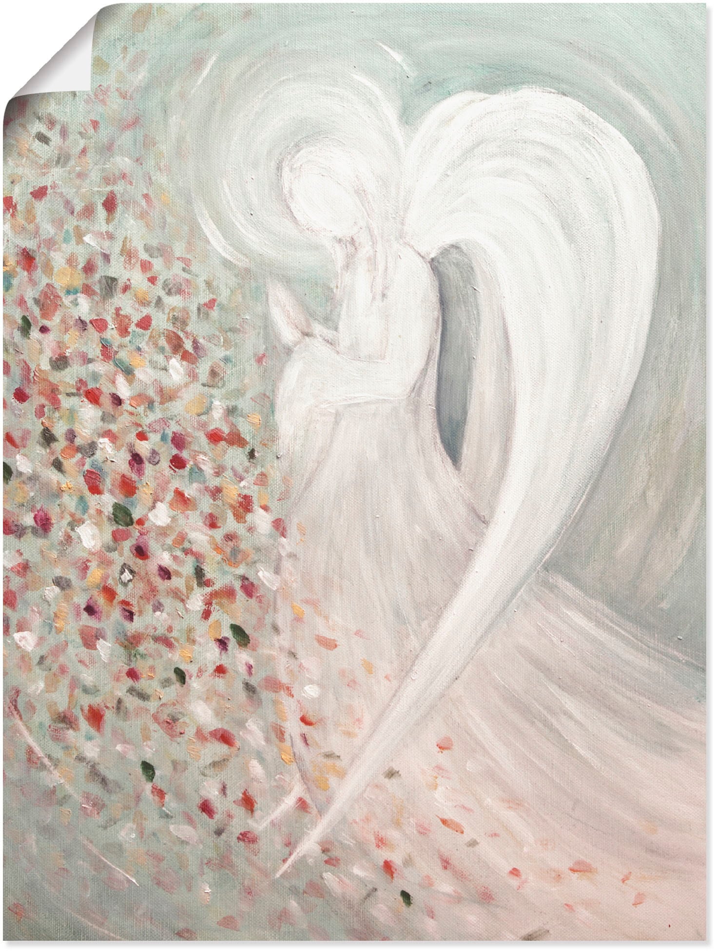 Artland Fresque murale »Engelbild I« 1 cuis tlg. als Leinwandbild, Poster in verschied. Grössen