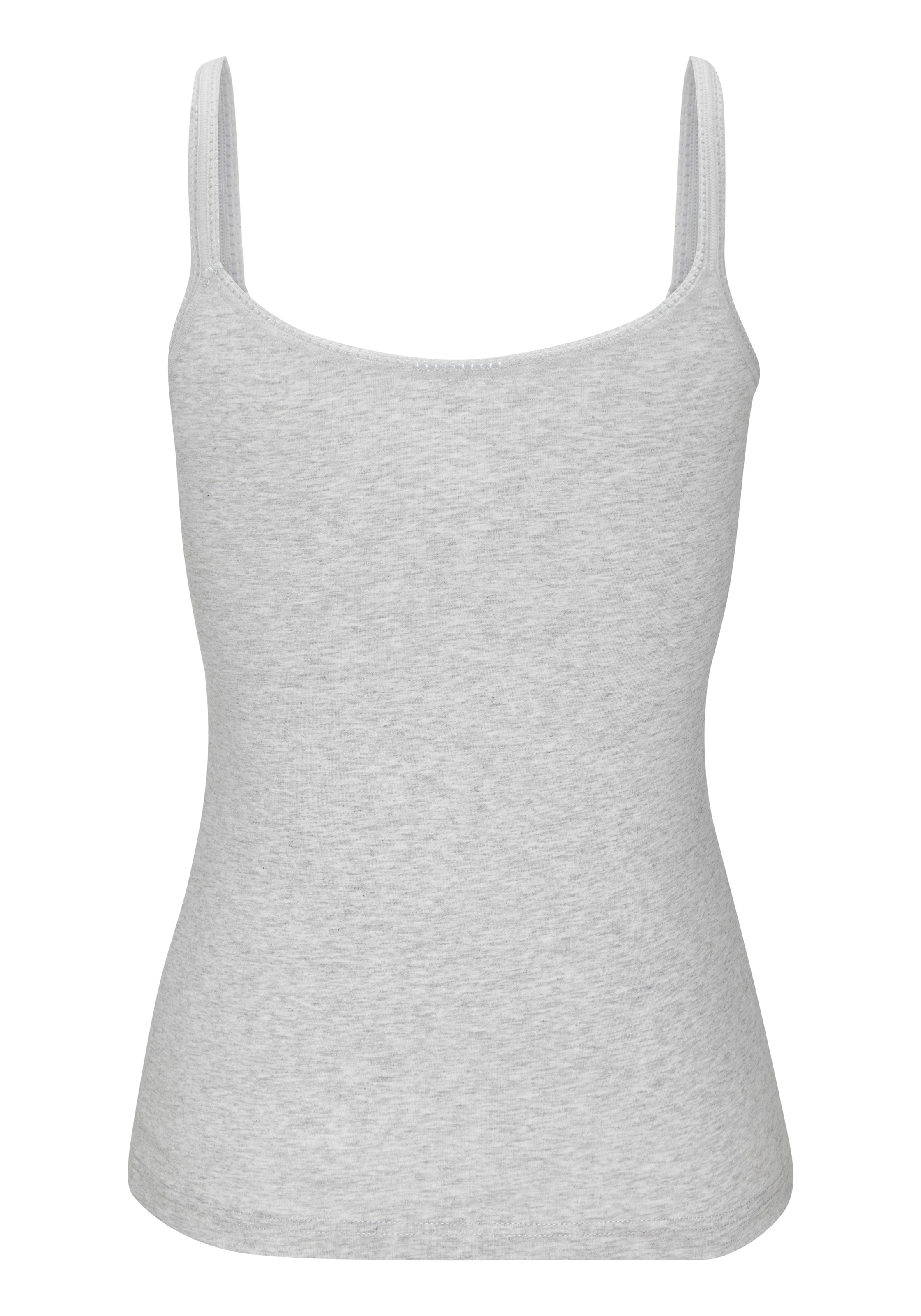 LASCANA Sous-chemise pack de 2,  encolure joliment arrondie, bretelles réglables