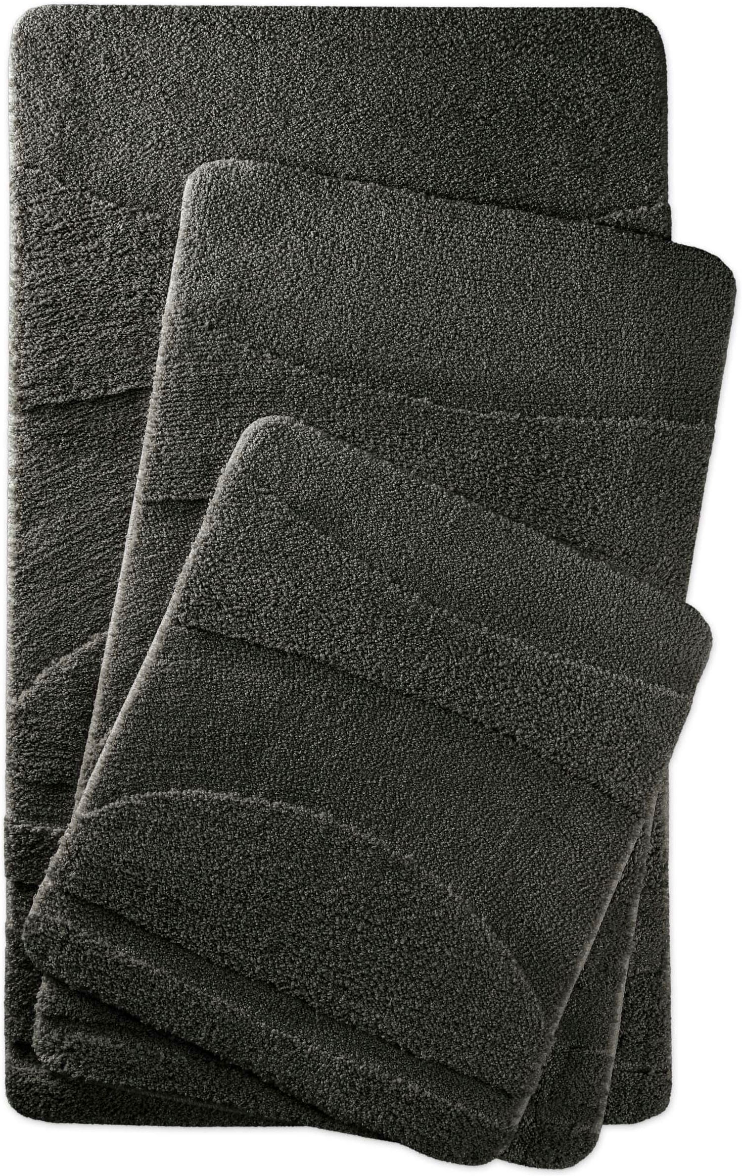 Wecon home Tapis de bain »Marc« Höhe 25 mm Badteppich, Hoch-Tief-Linien, weich, rutschhemmend, waschbar, getuftet