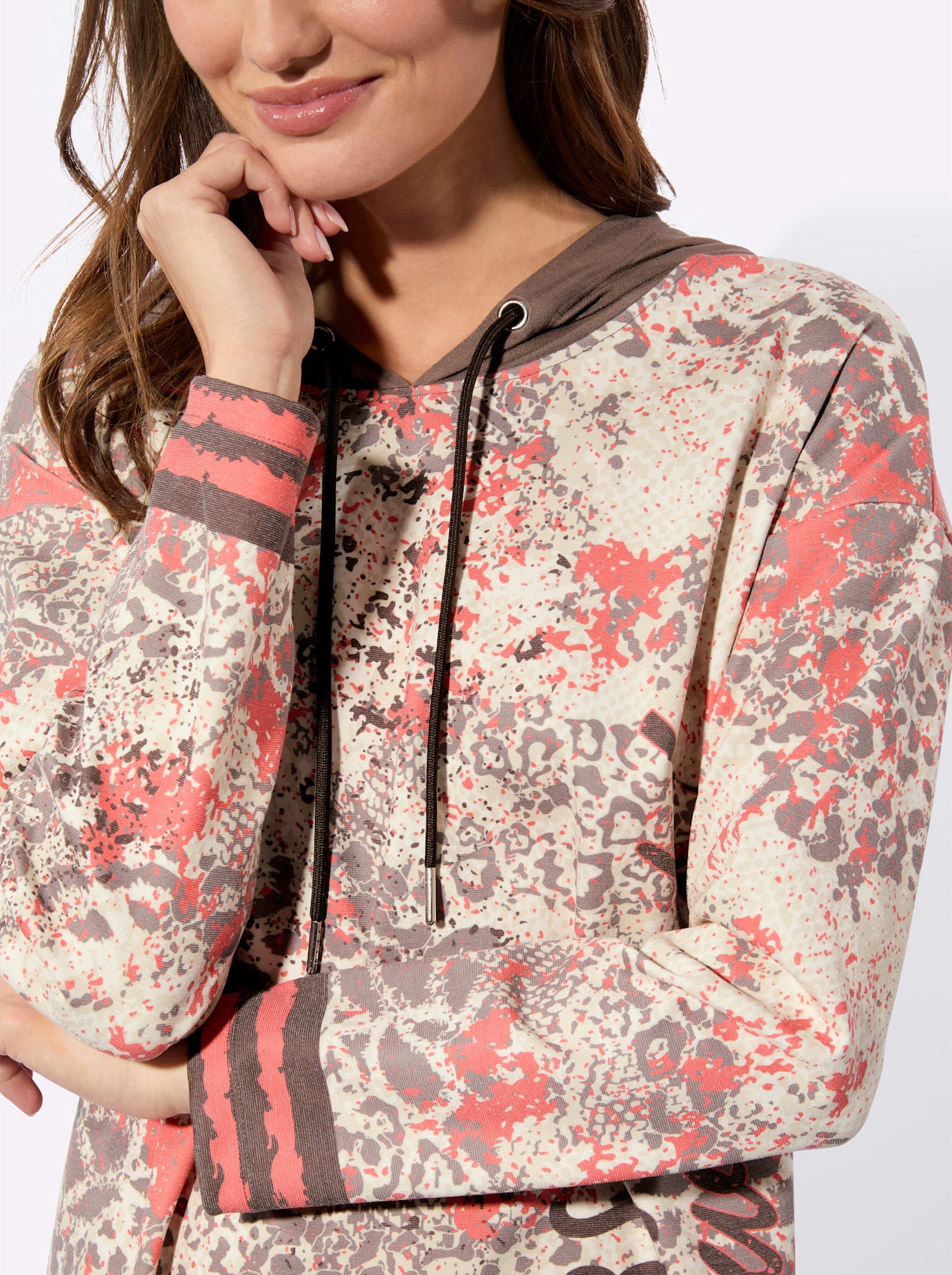 Inspirationen Robe t-shirt »Druck-Kleid«