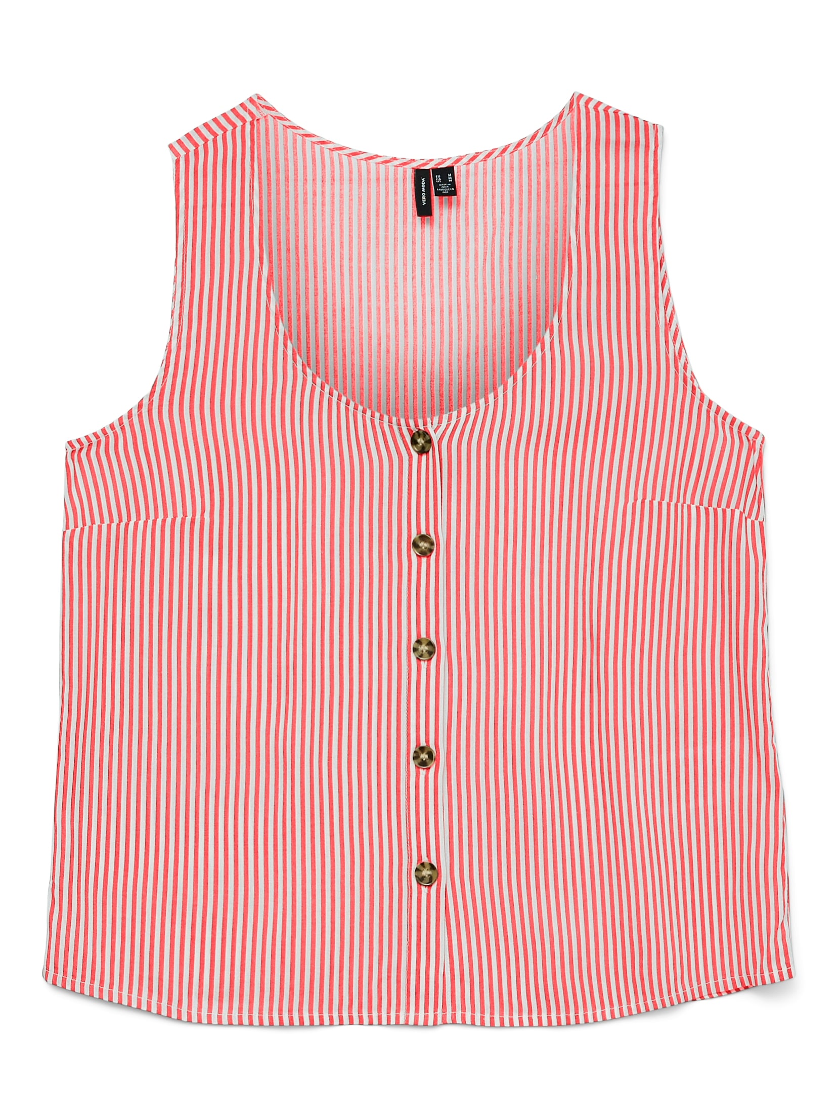 Vero Moda Blusentop »VMBUMPY SL SHIRT WVN GA NOOS«