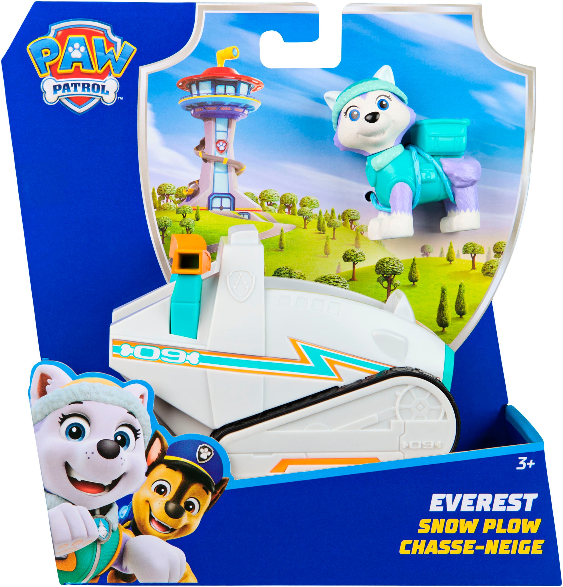 Spin Master Voiture-jouet »PAW Patrol, Sust. Basic Vehicle Everest« zum Teil aus recycelten Material