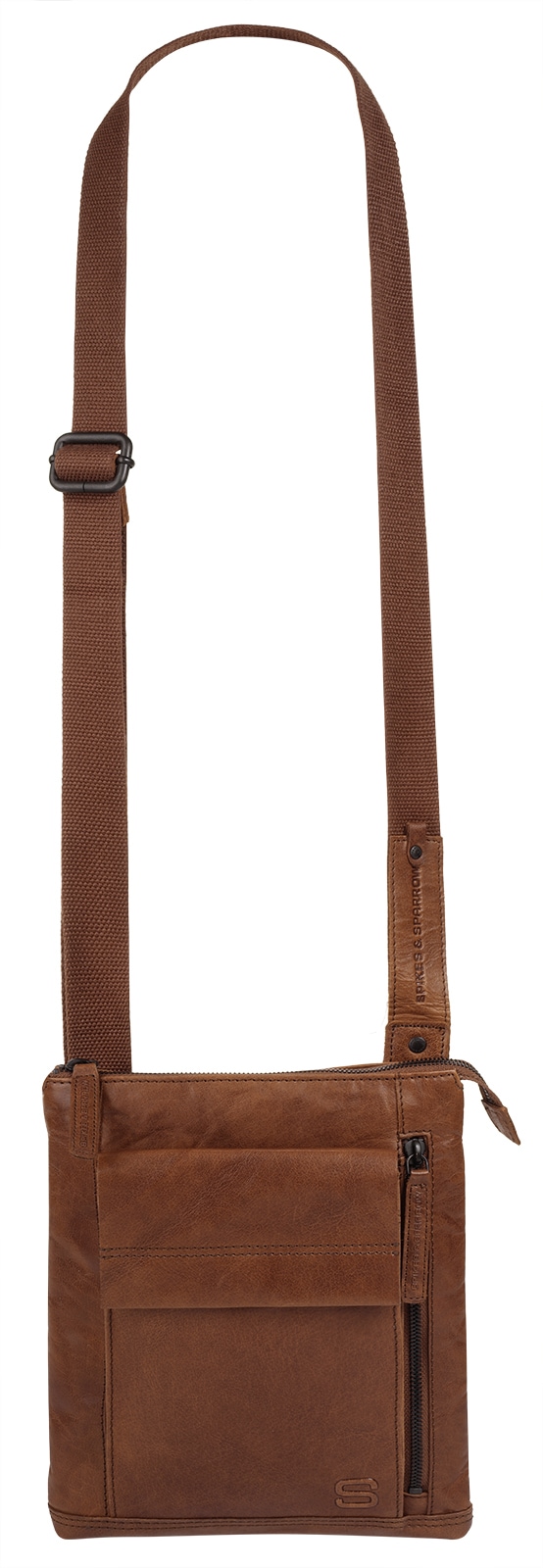 Spikes & Sparrow Sac à bandoulière echt Leder