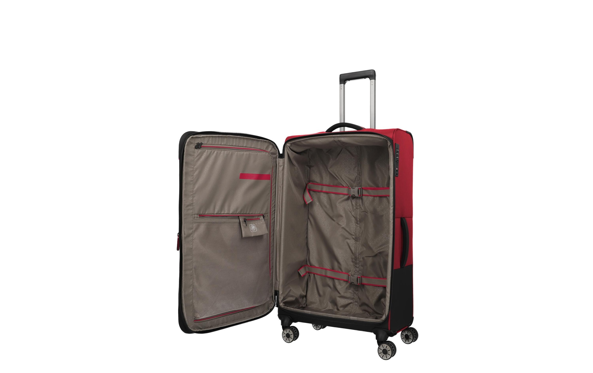 travelite Trolley »travelite Crosslite Trolley XL 118 l« 118 l 4 Rollen