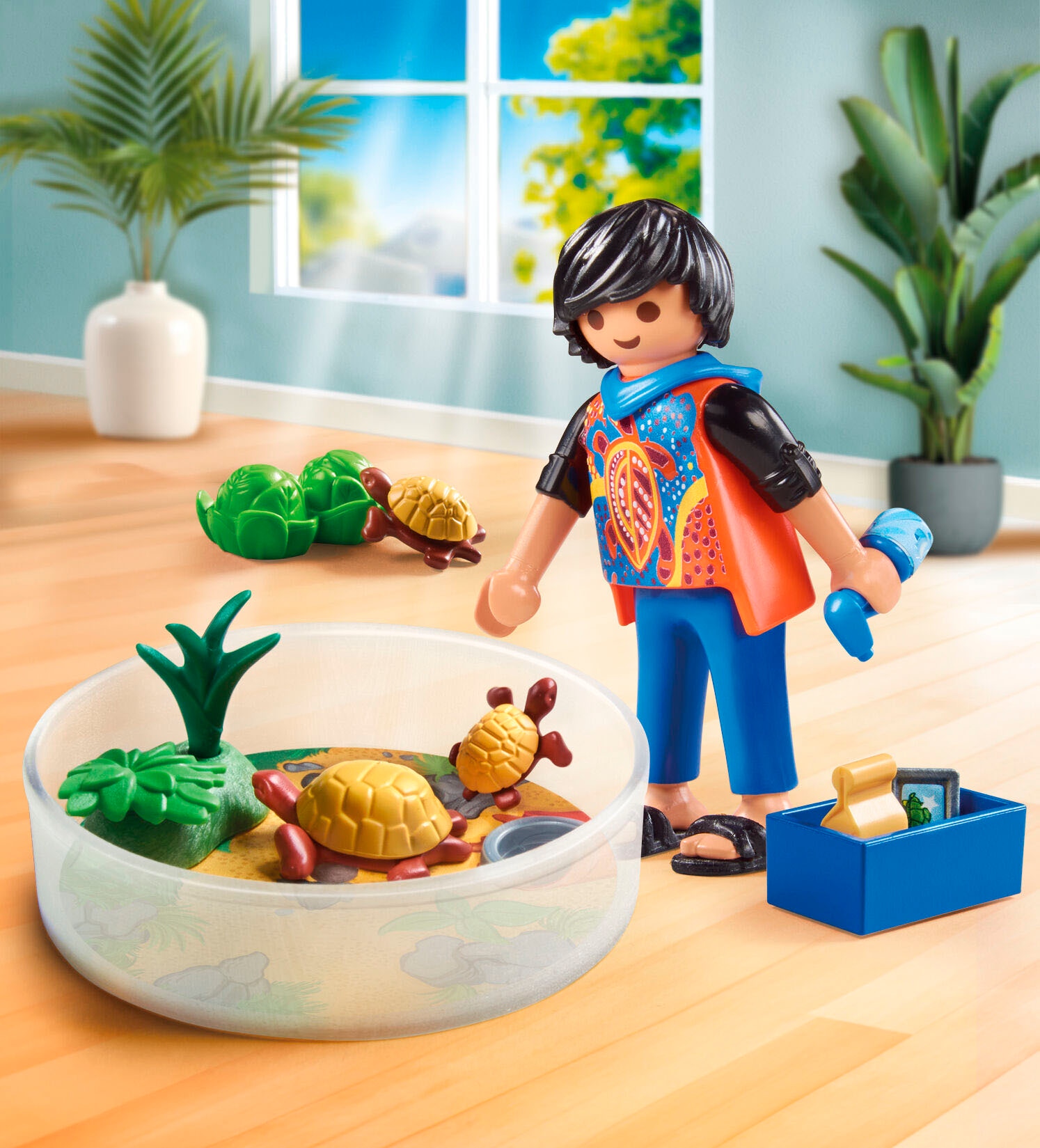Playmobil® Konstruktions-Spielset »Schildkröten-Terrarium (71748), Playmobil My Life«