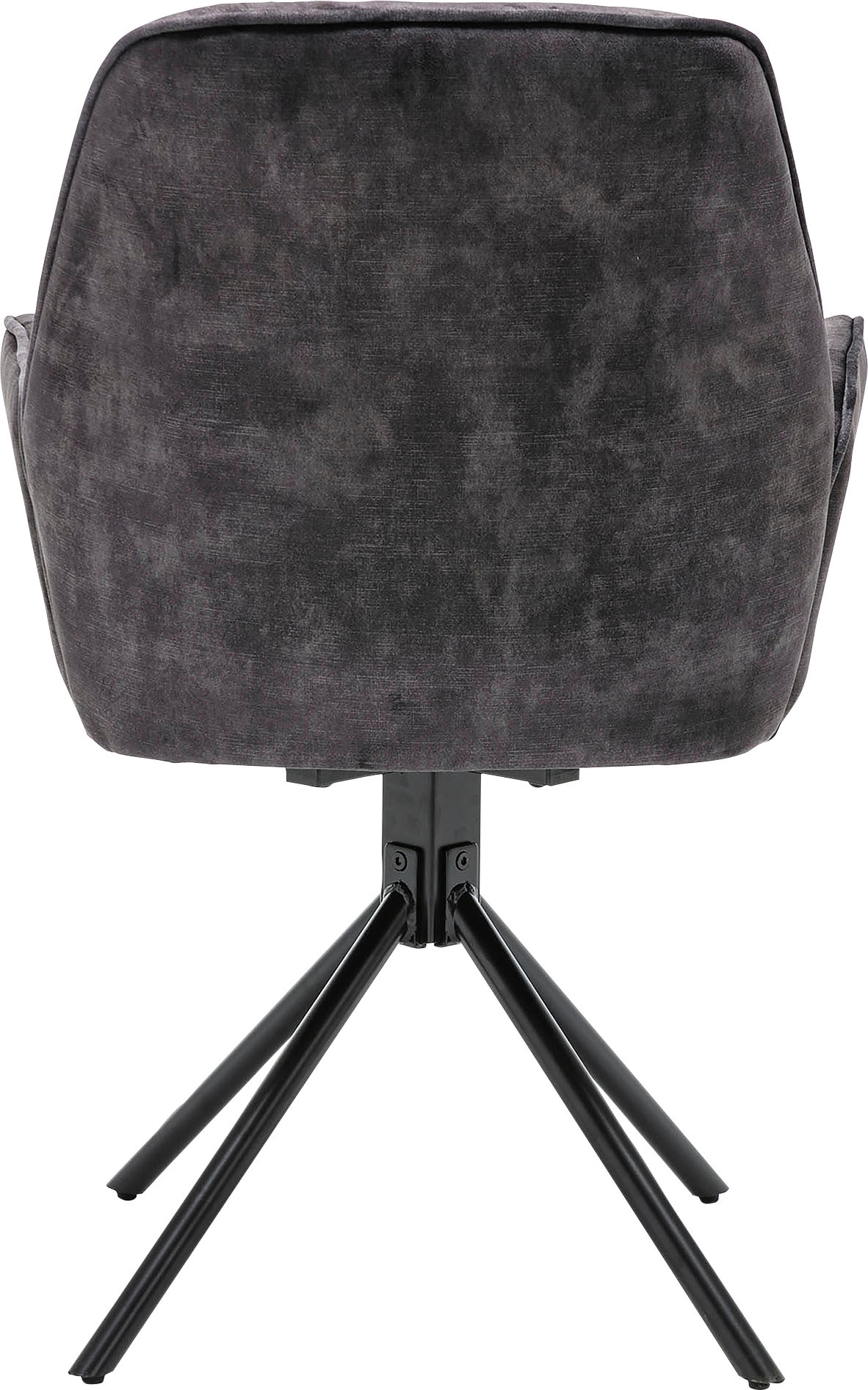 byLIVING Esszimmerstuhl »Sarina« (Set) 2er-Set, hochwertiger Vintage-Samt Bezug mit Steppung, 360Grad drehbar