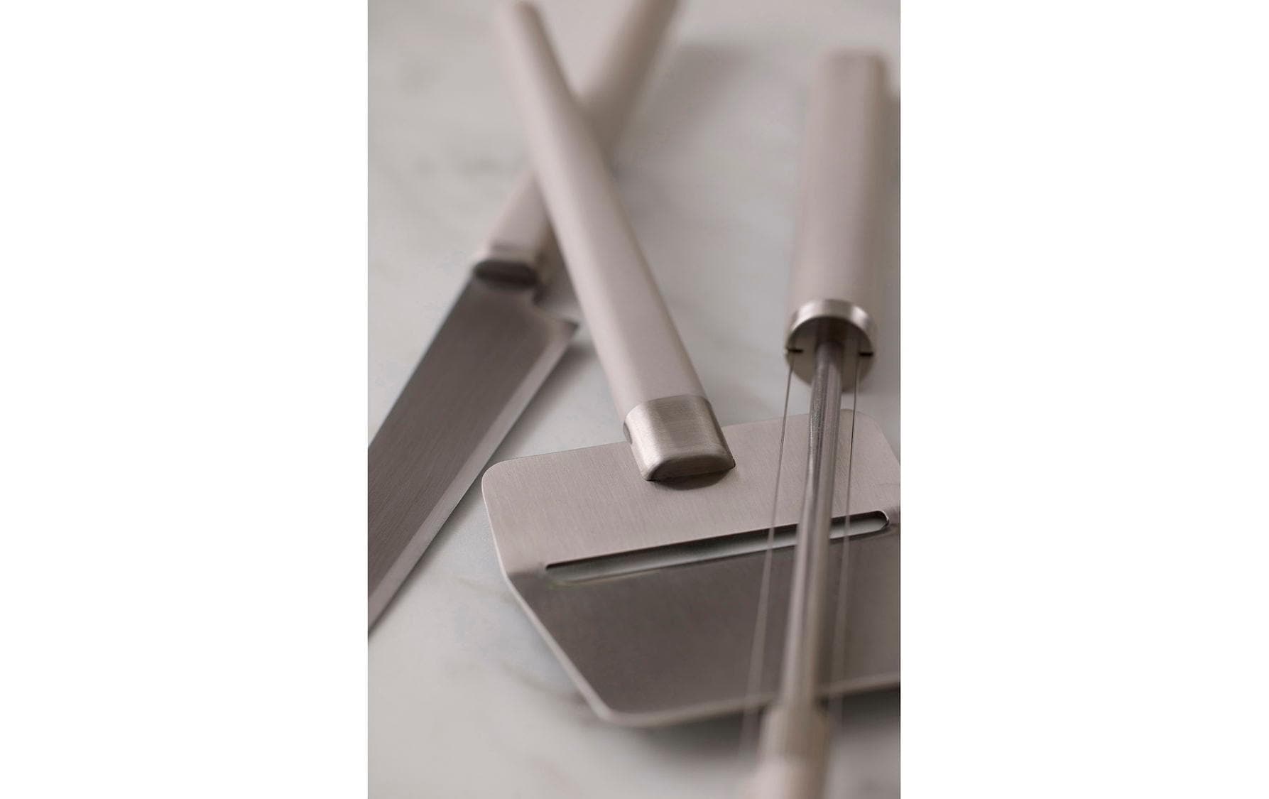   Couteau à fromage »Rosti Emma« 3-teiliges Käse-Set aus PP und Edelstahl in Grün
