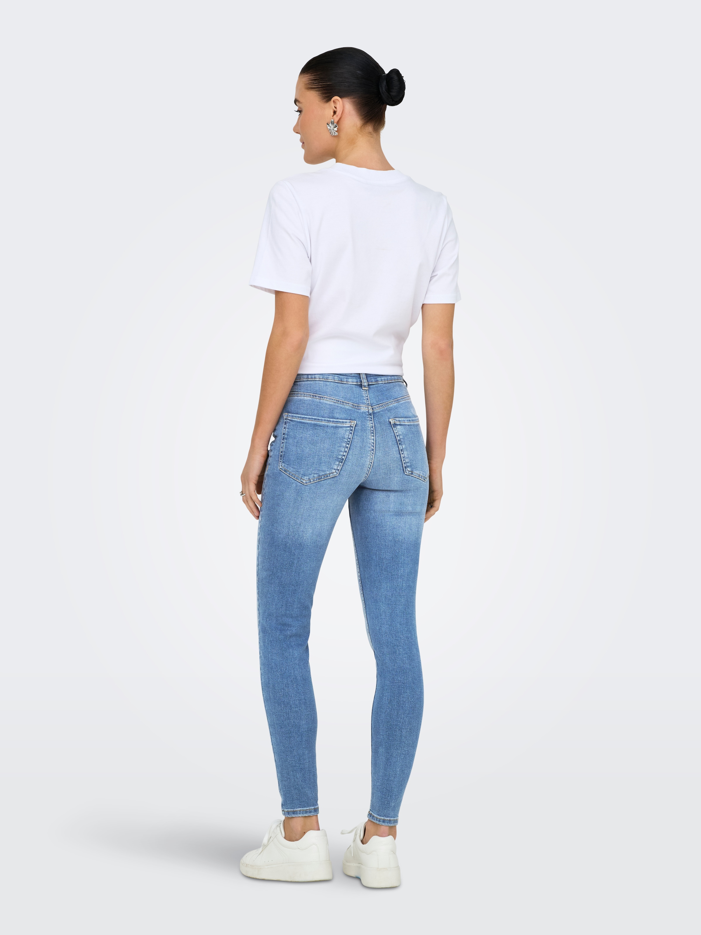 JDY Jeans skinny »JDYFINA MW SKINNY ANK JNS MB NOOS DNM«