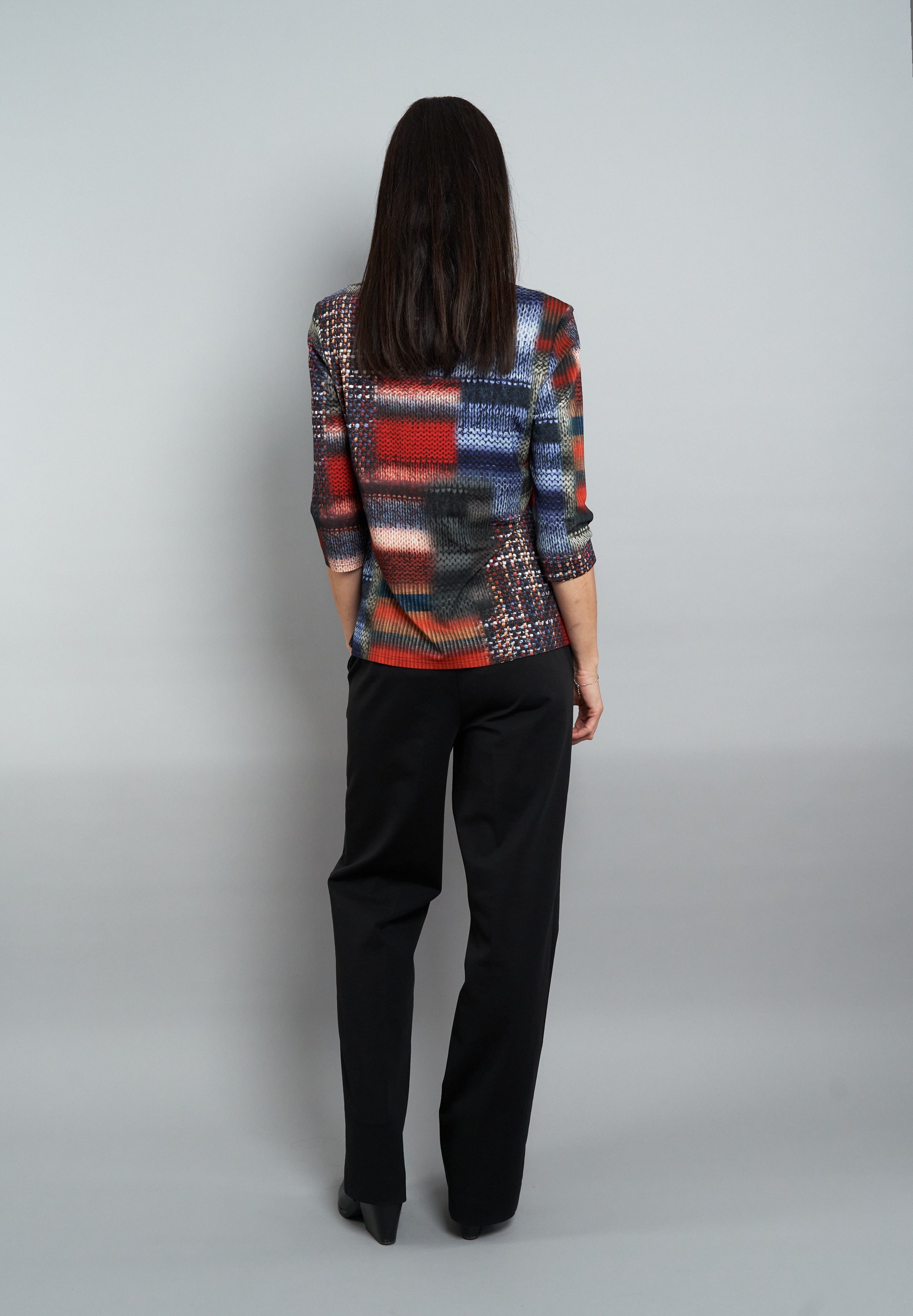 Seidel Moden 3/4-Arm-Shirt mit besonderem Print