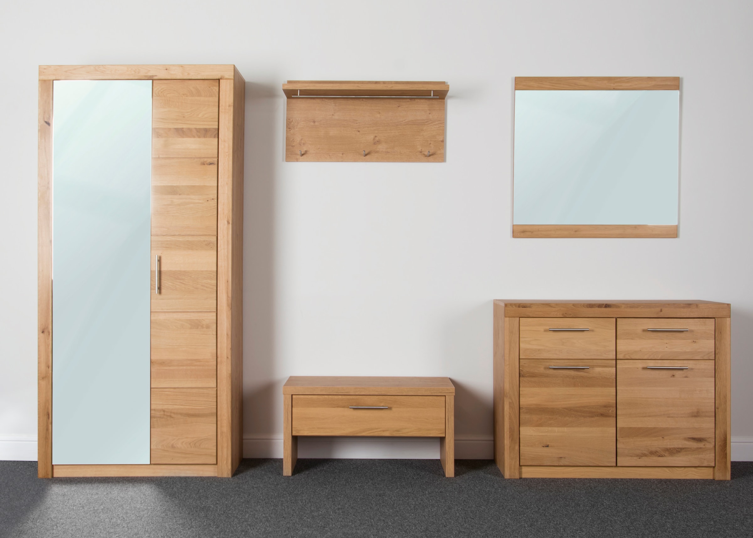 VOGL Möbelfabrik Ensemble de vestiaires »Toronto« Set, 5 cuis tlg.