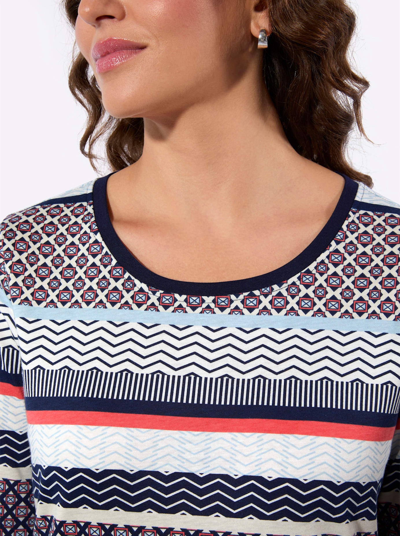 Casual Looks T-shirt imprimé »3/4-Arm-Shirt« 1 pièces