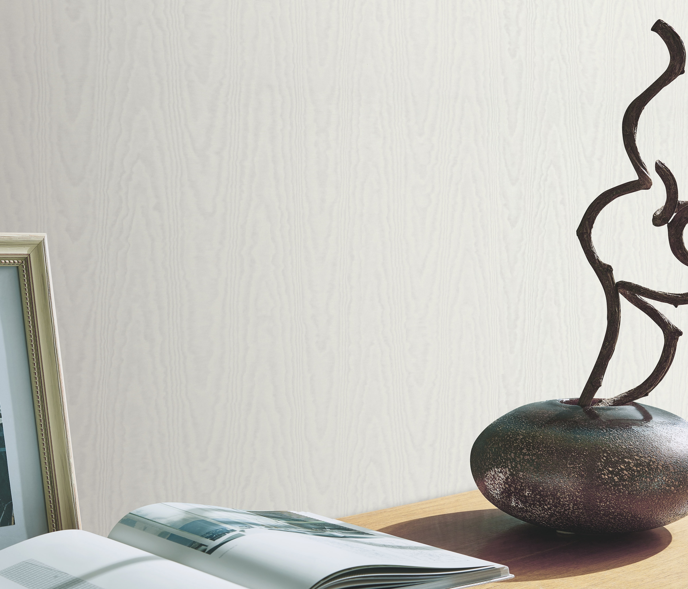 Erismann Vliestapete »Vliestapete MOIRÉE« geprägt Phthalate frei