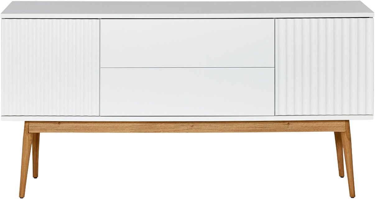 Jahnke Buffet »GRACE SB 150« Buffet bas, 2 portes & 2 tiroirs, design scandinave, largeur : 150 cm
