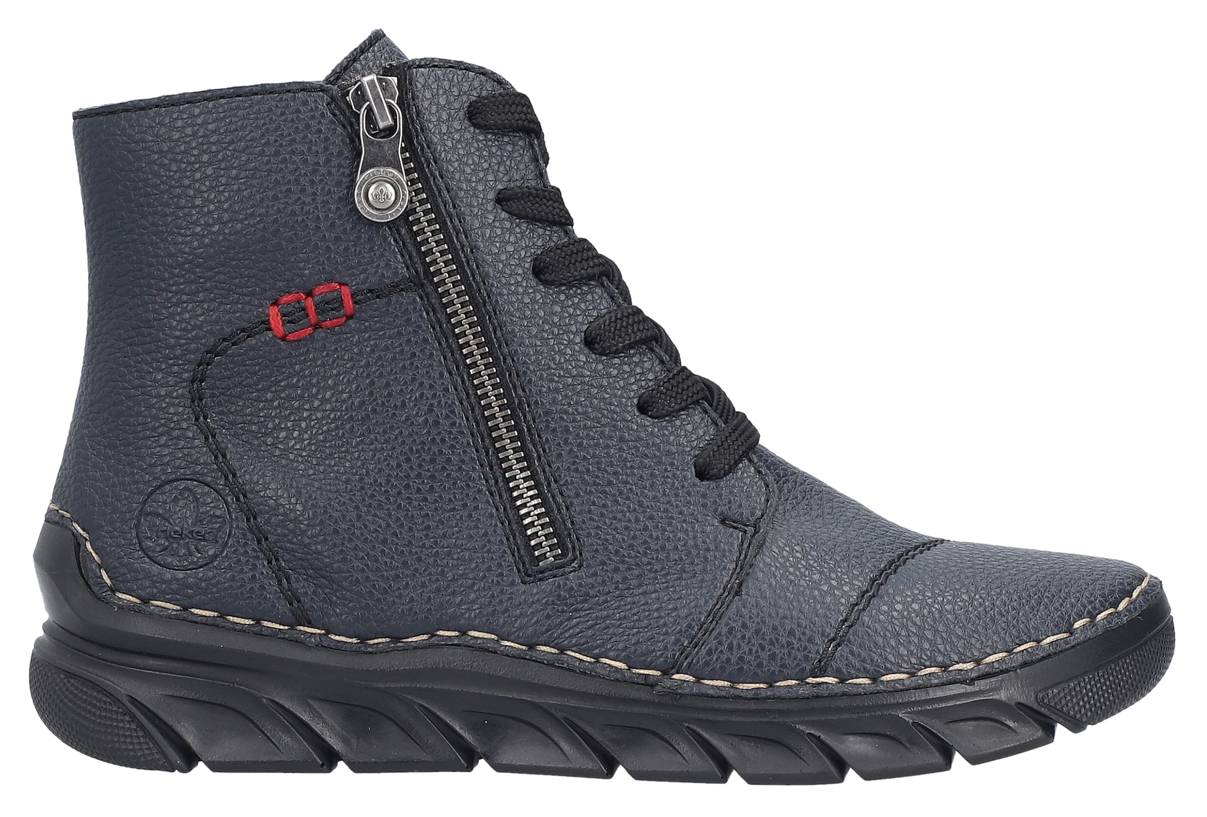 Rieker Schnürboots  Schnürstiefelette, Casual-Boots mit weicher Innensohle