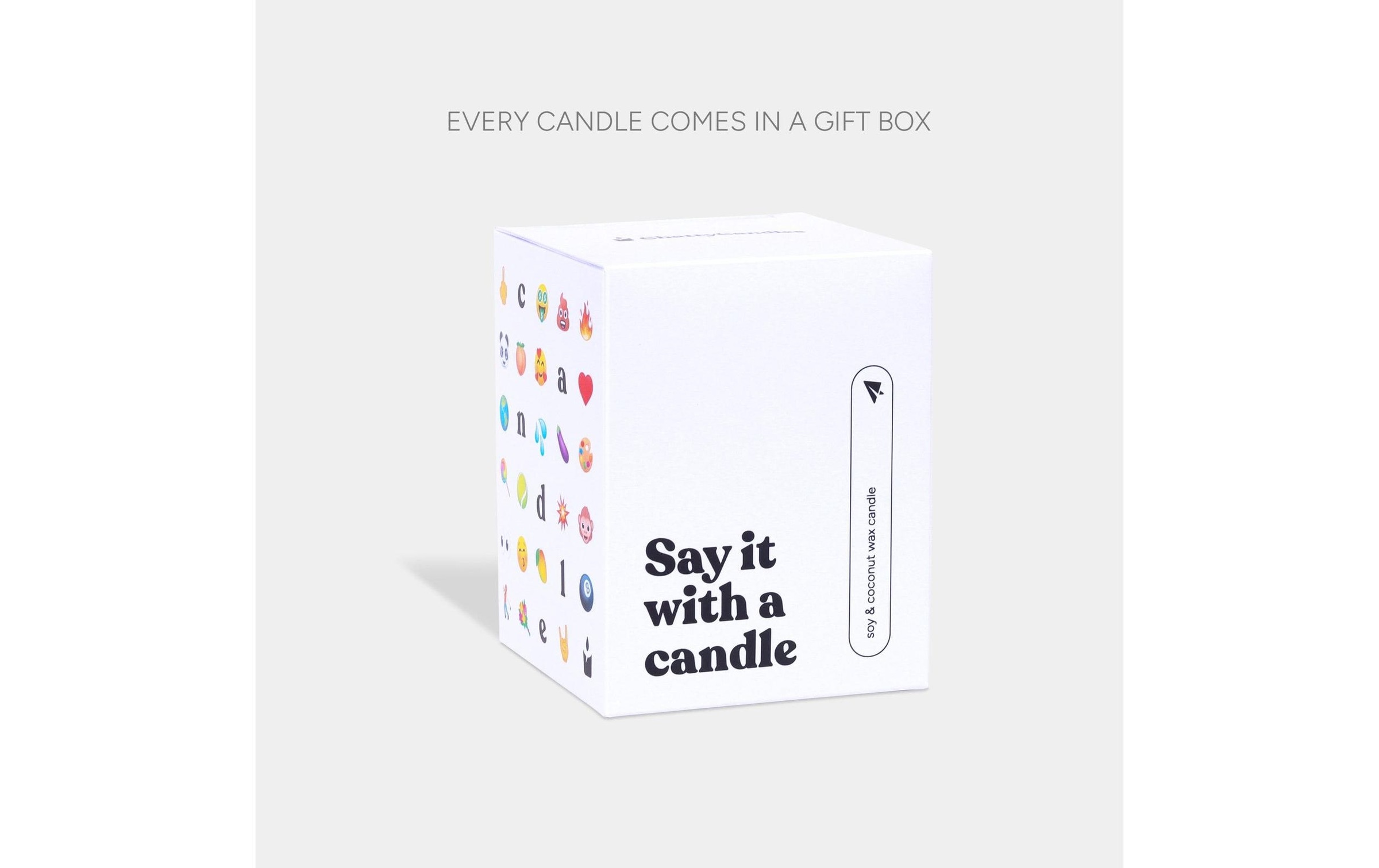   Bougie parfumée »ChattyCandles Light me up when you're ready to relax 6,7 x 8 cm«