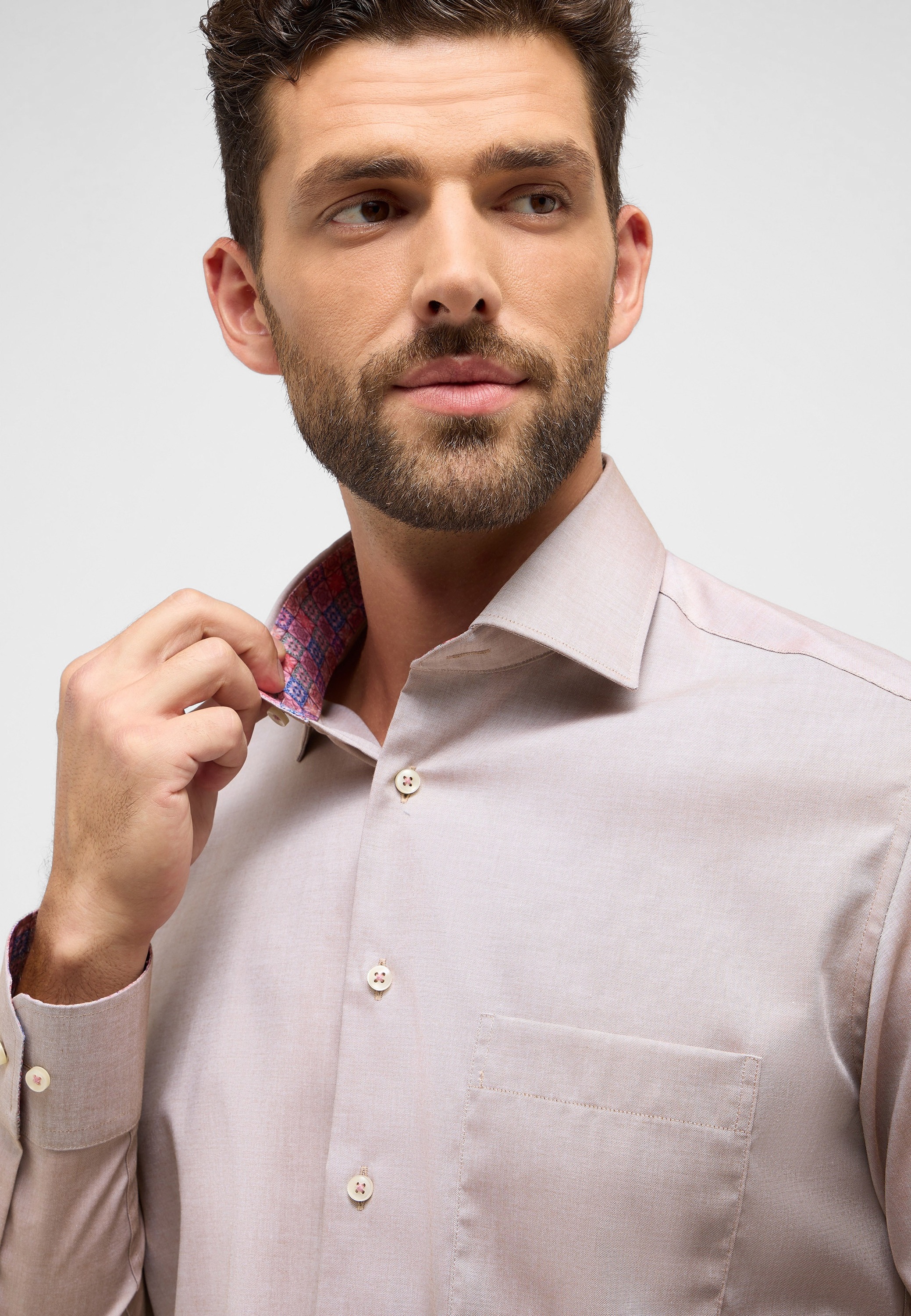 Eterna Chemise à manches longues »MODERN FIT« NON IRON (bügelfrei)