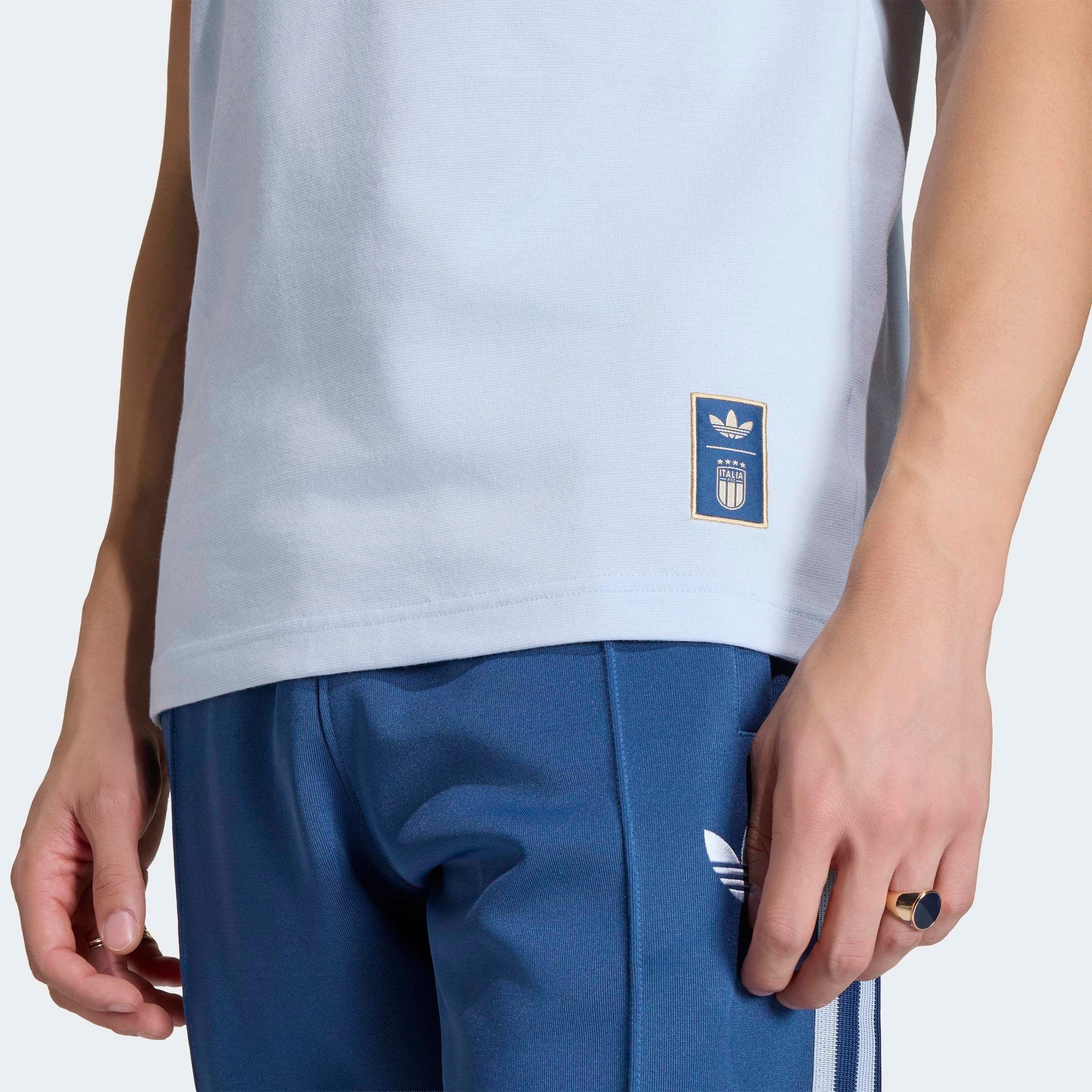 adidas Performance T-shirt »FIGC OG TEE« style sportif, sans fermeture, en coton