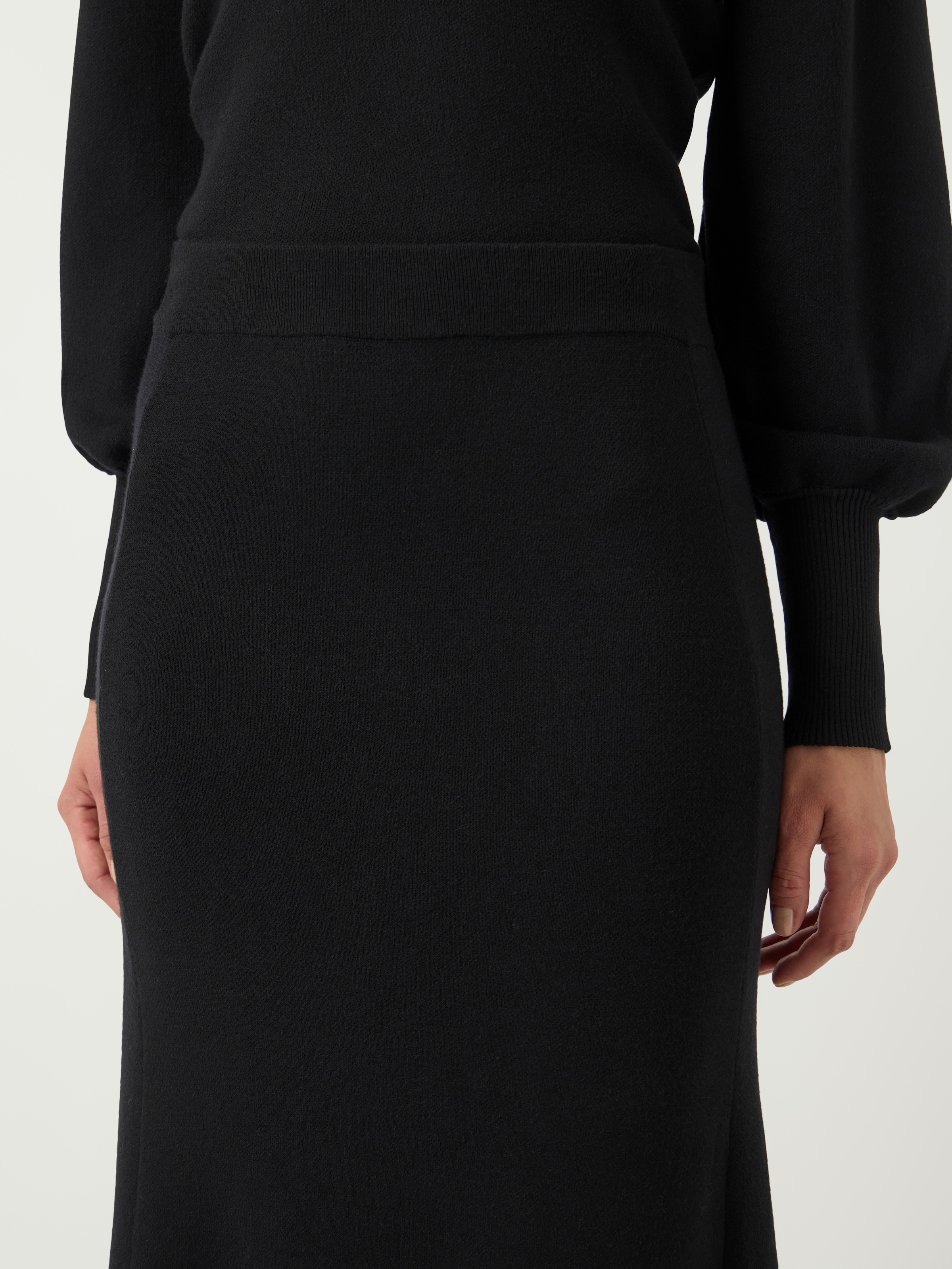 Y.A.S Jupe en tricot »YASFONNY HW ANKLE KNIT SKIRT S. NOOS«