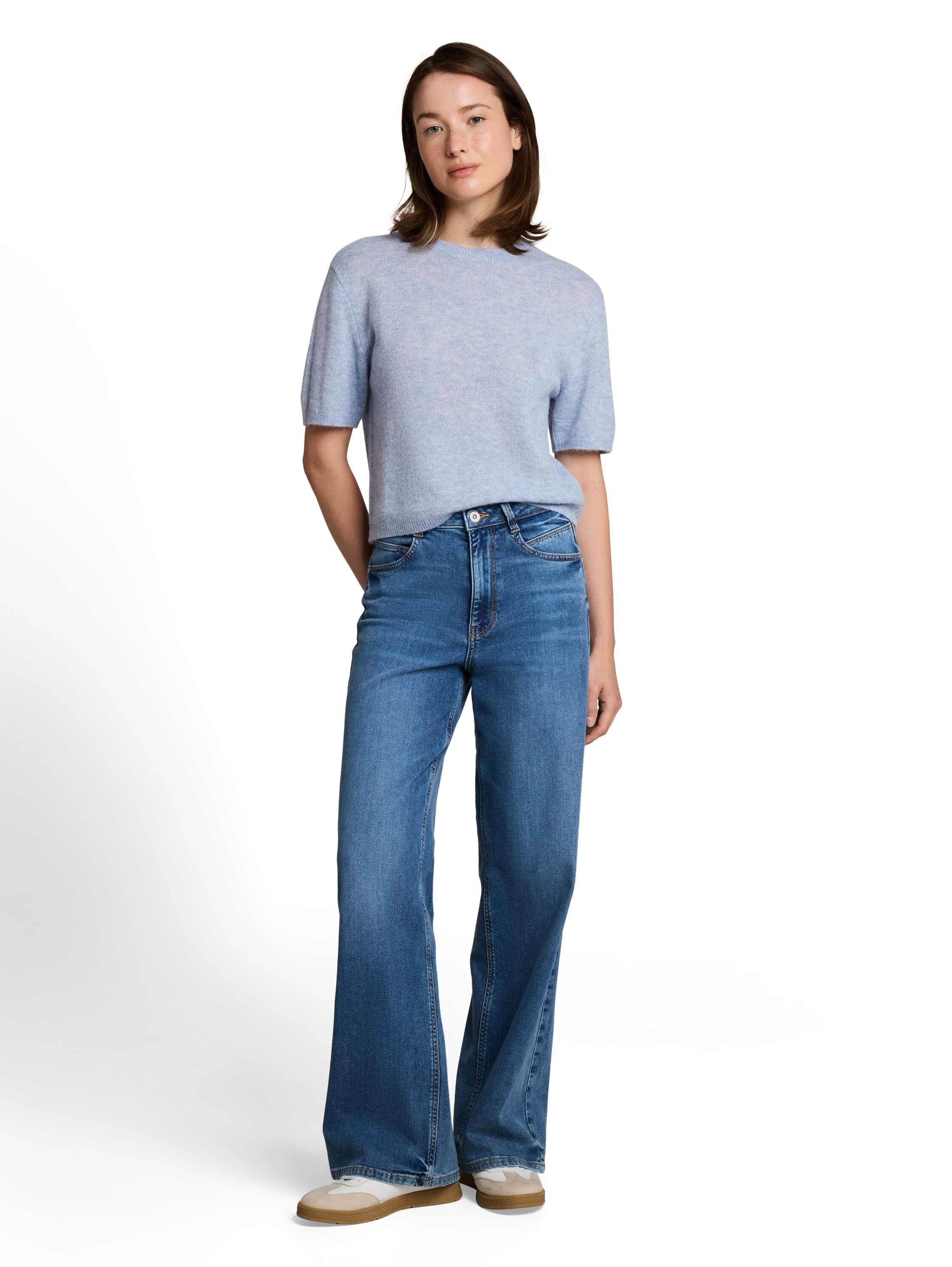 TOM TAILOR Denim Pull col V