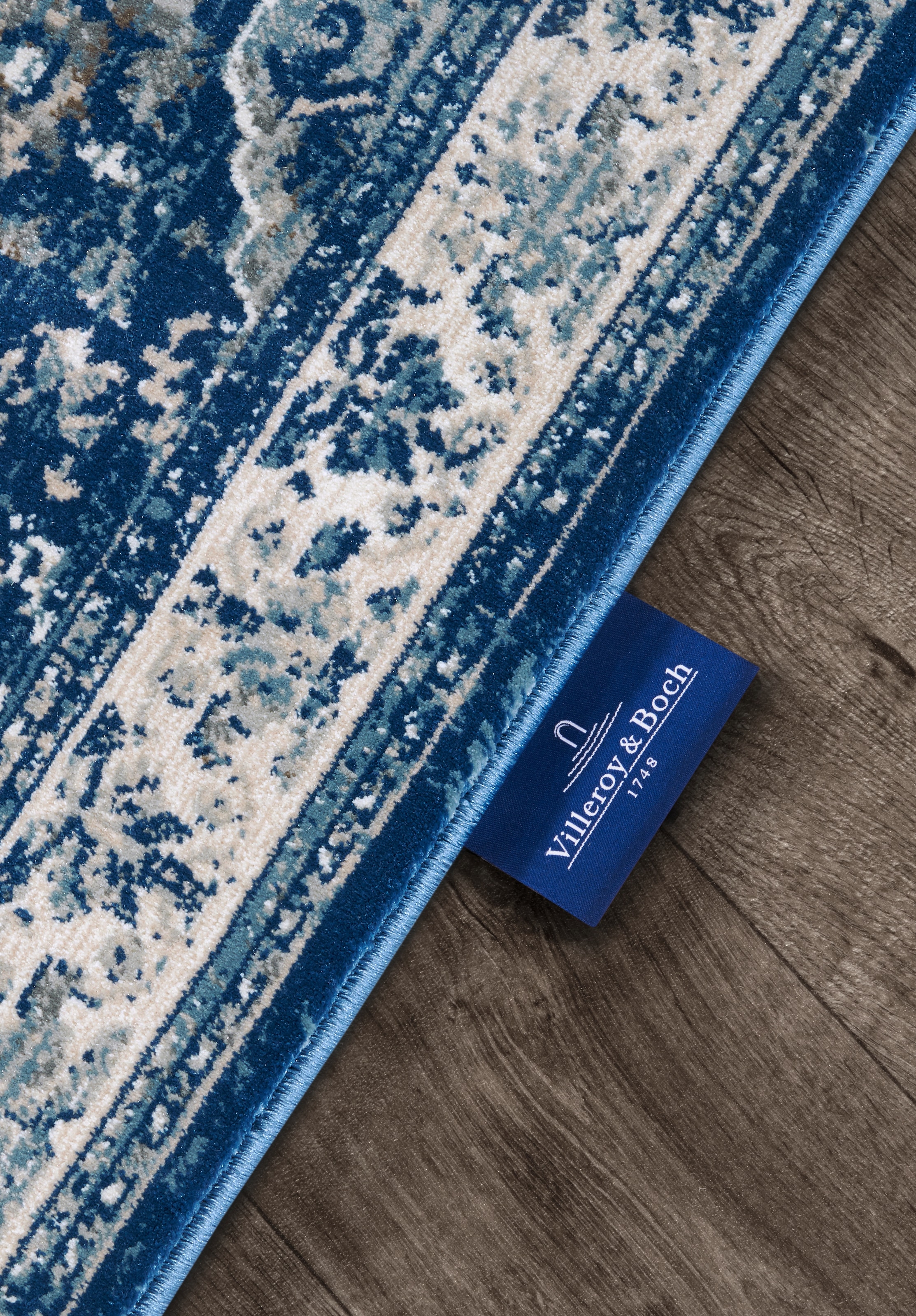 Villeroy & Boch Teppich »Jehanne« rechteckig 11 mm Höhe Orientalisch, Wohnzimmer, Schlafzimmer, Klassisch, Kurzflor, Weich