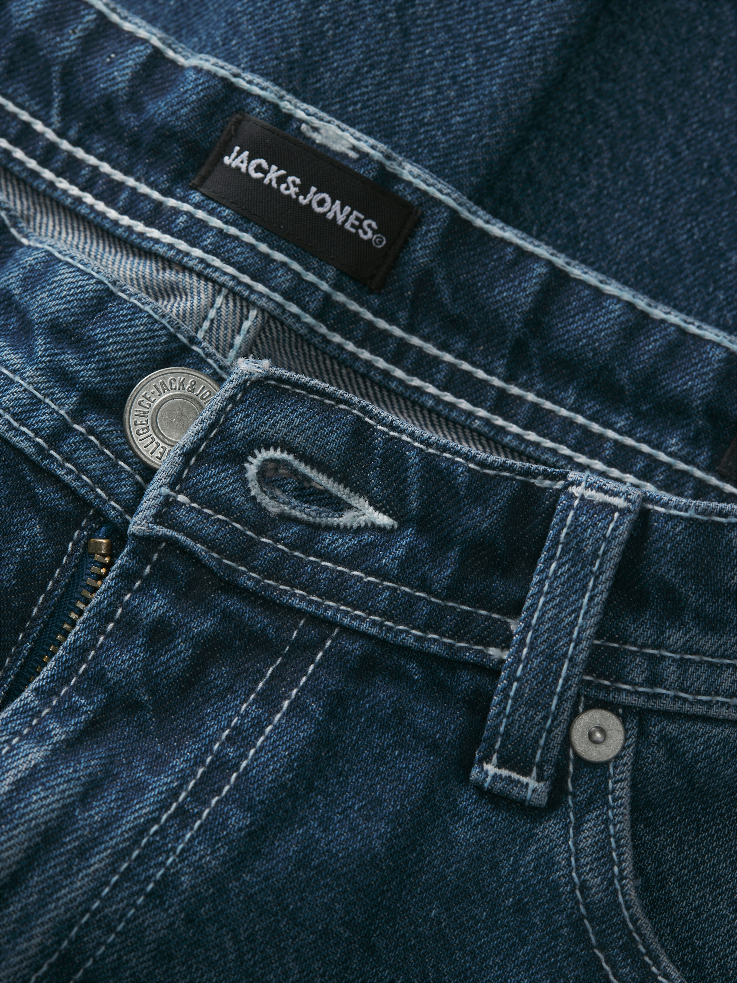 Jack & Jones Junior Relax-fit-Jeans »JJIDAVE JJORIGINAL SQ 138 SN JNR«