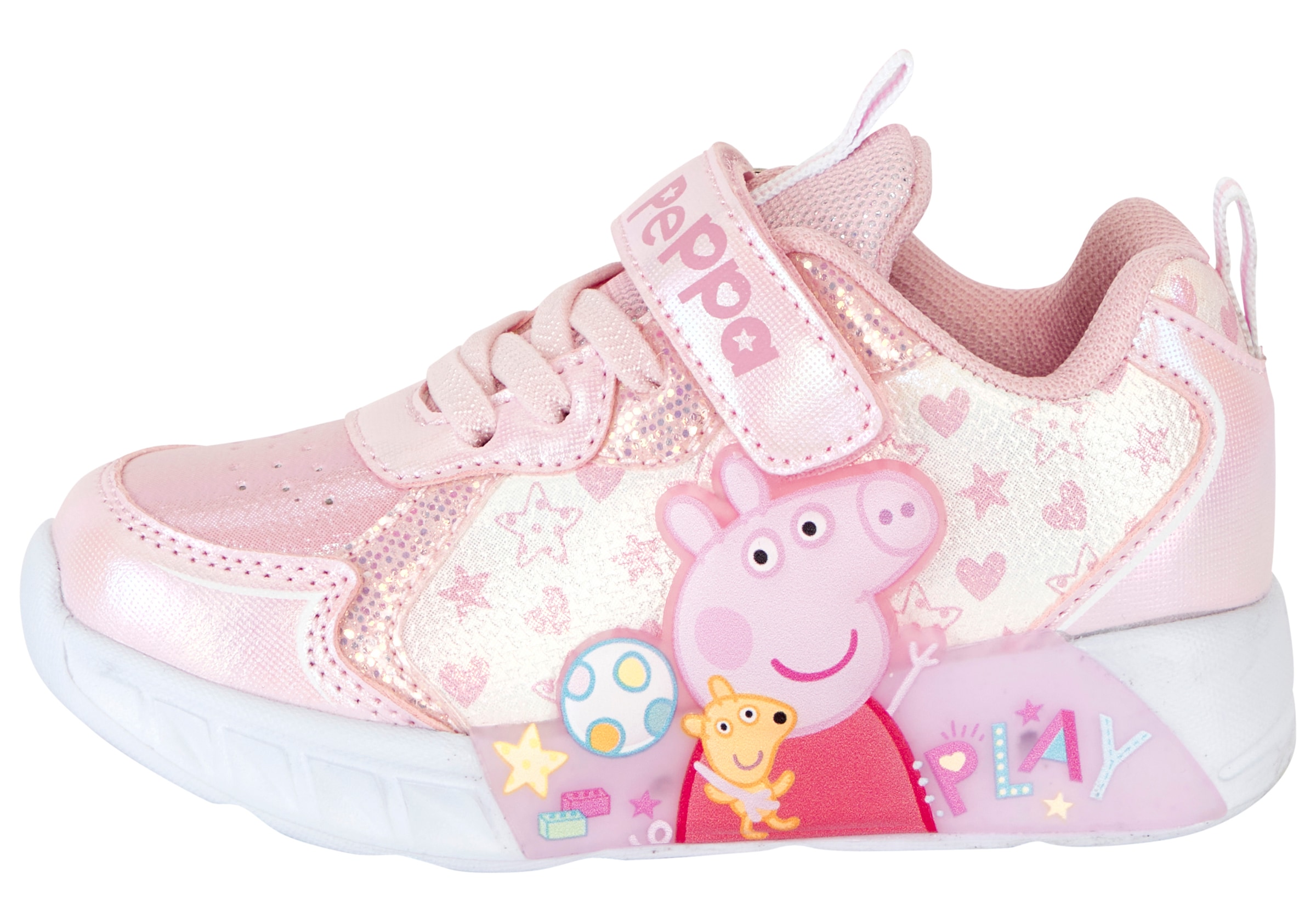Disney Sneakers »Peppa Pig«  Peppa Pig, avec fonction clignotante sympa