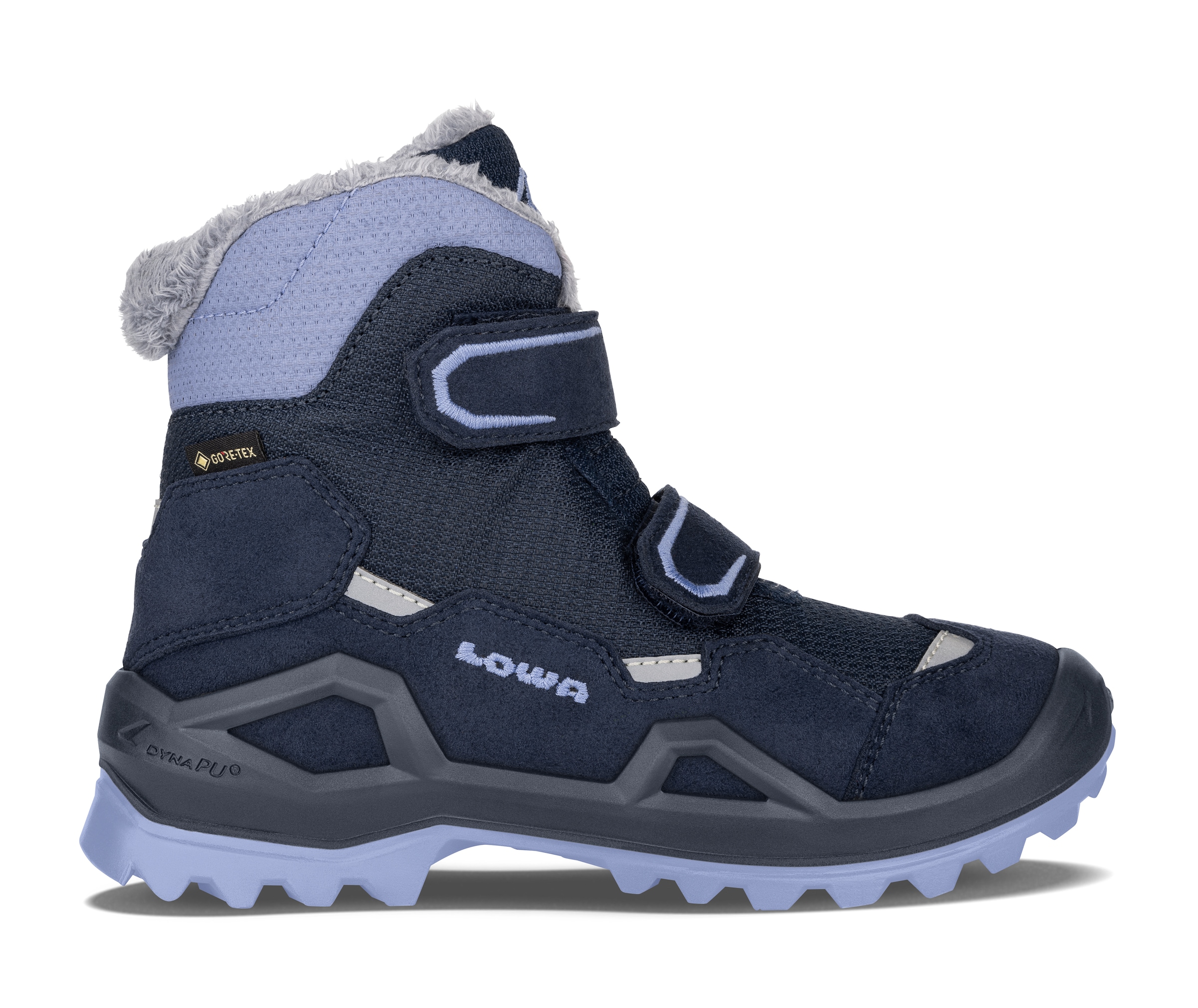 Lowa Bottes d'hiver »MILO EVO GORE-TEX MID JR«  chaussures d'hiver, bottes d'hiver, bottes de neige, imperméables, doublées