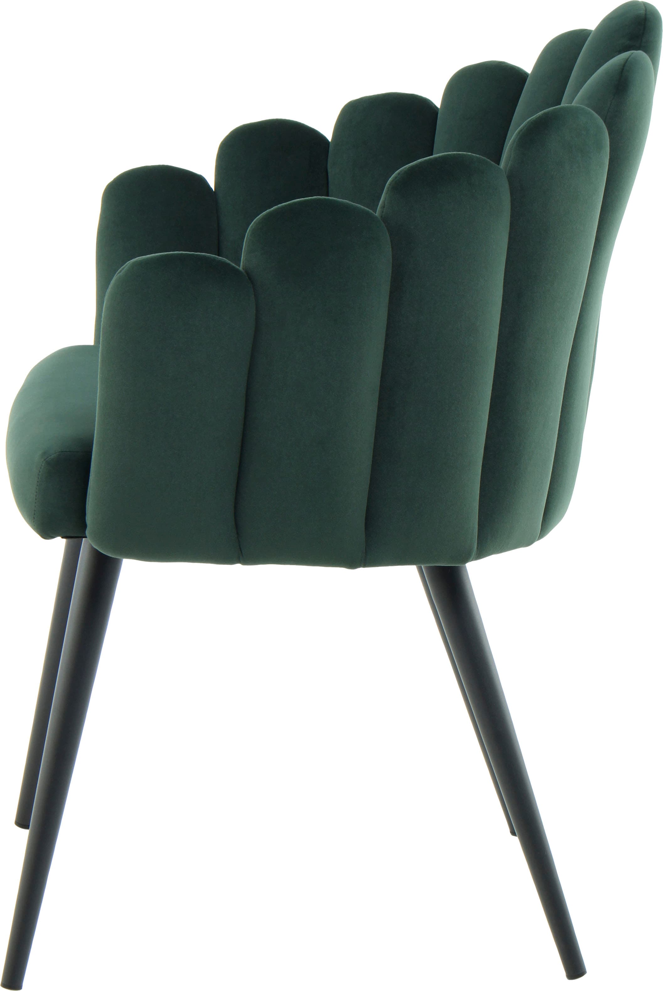 Kayoom Chaise rembourrée »Stuhl Jeane 625, mit samtweichem Bezug, bequem und gemütlich« () 1 cuissamtweicher Bezug, modern, bequem und gemütlich, mit samtweichem Bezug