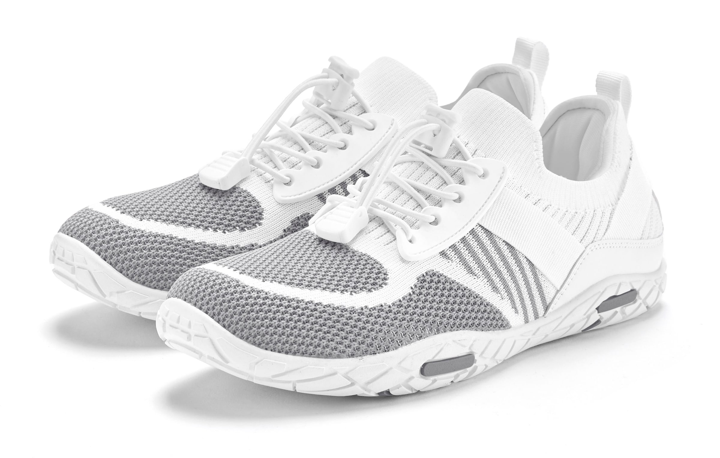 LASCANA Sneakers »Slip-On-Sneaker, Sommer Sneaker,«  Freizeitschuh, Halbschuh superleicht, flache flexible Sohle VEGAN