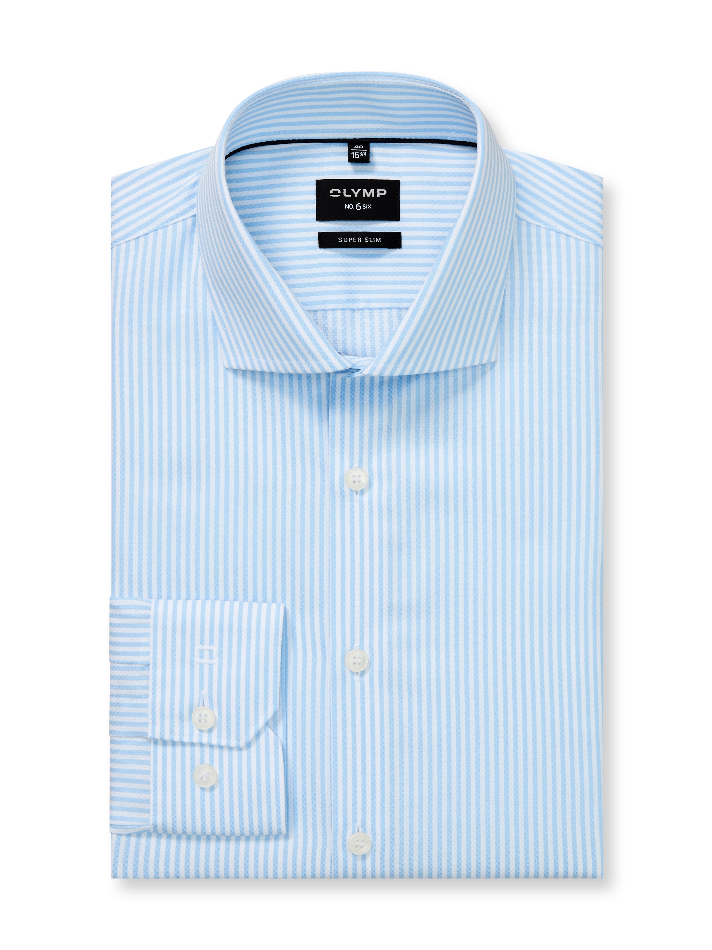 OLYMP Chemise à manches longues »No 6 six« Royal Kentkragen, Businesshemd, super slim fit