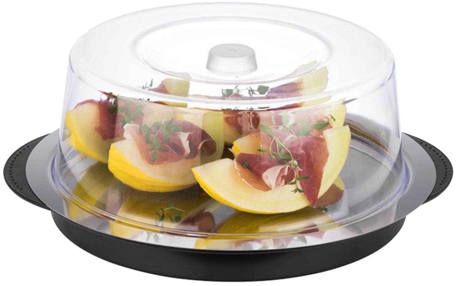 APS Plateau »Thermo Tablett Set« Ø 34 cm, fonction refroidissement grâce à 2 accumulateurs de froid