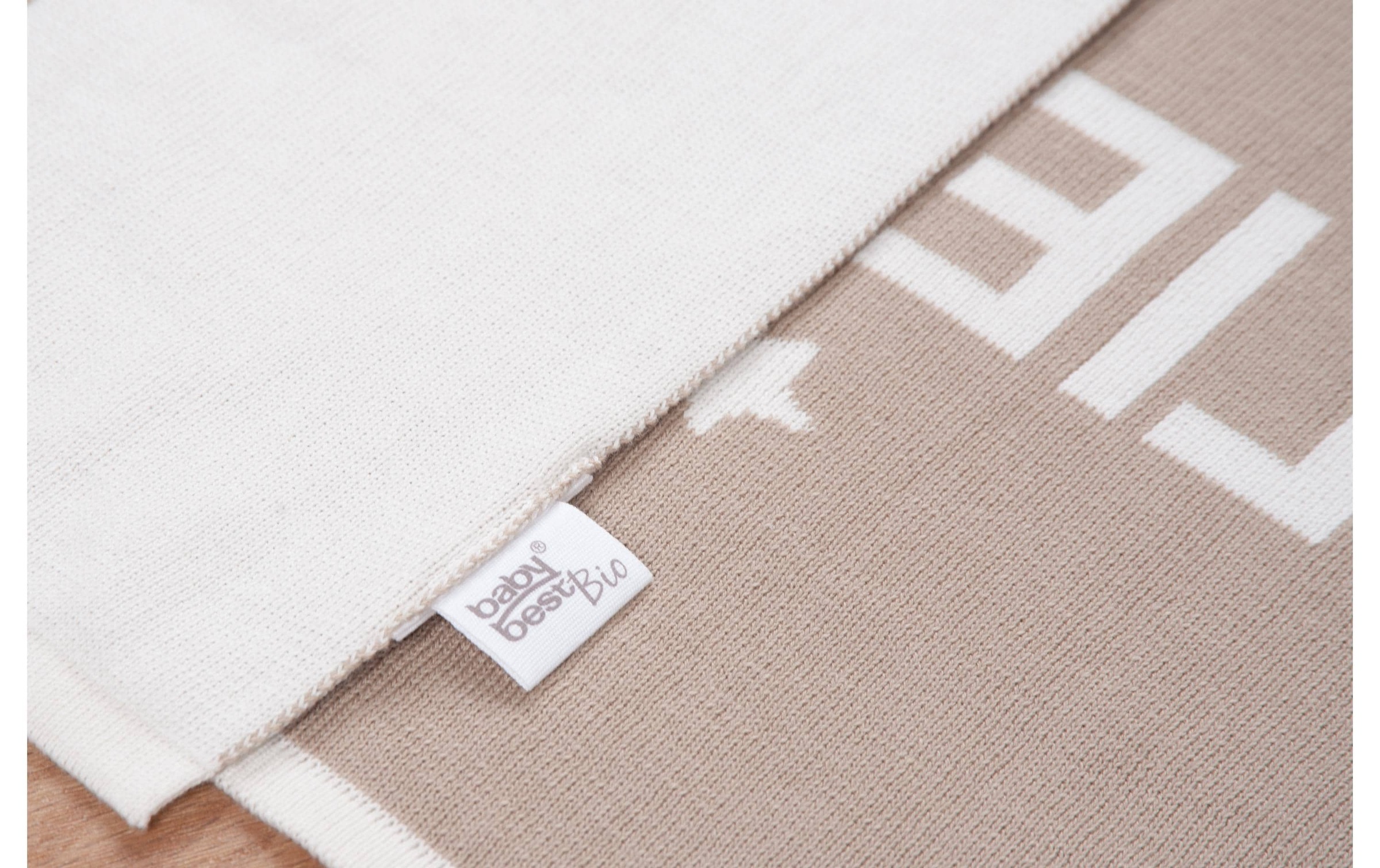 Herding Couverture d'intérieur »Kuscheldecke Bio-Baumwolle 75x100«