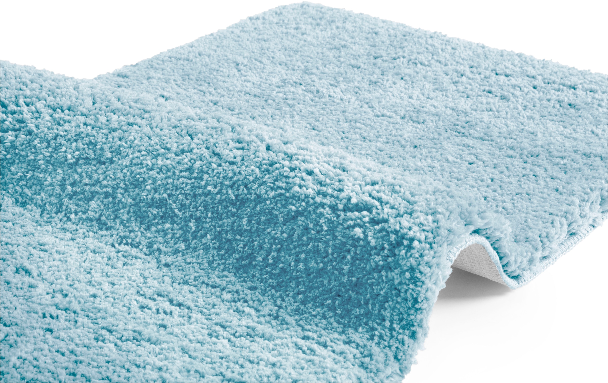 GOODproduct Tapis de bain »Sanremo Standard, Badvorleger, Badezimmer Teppich, sehr weich« Höhe 30 mm revêtement antidérapant Séchage rapide | compatible chauffage au sol tapis de bain uni, rectangulaire, rond & en set de 3 pièces disponible