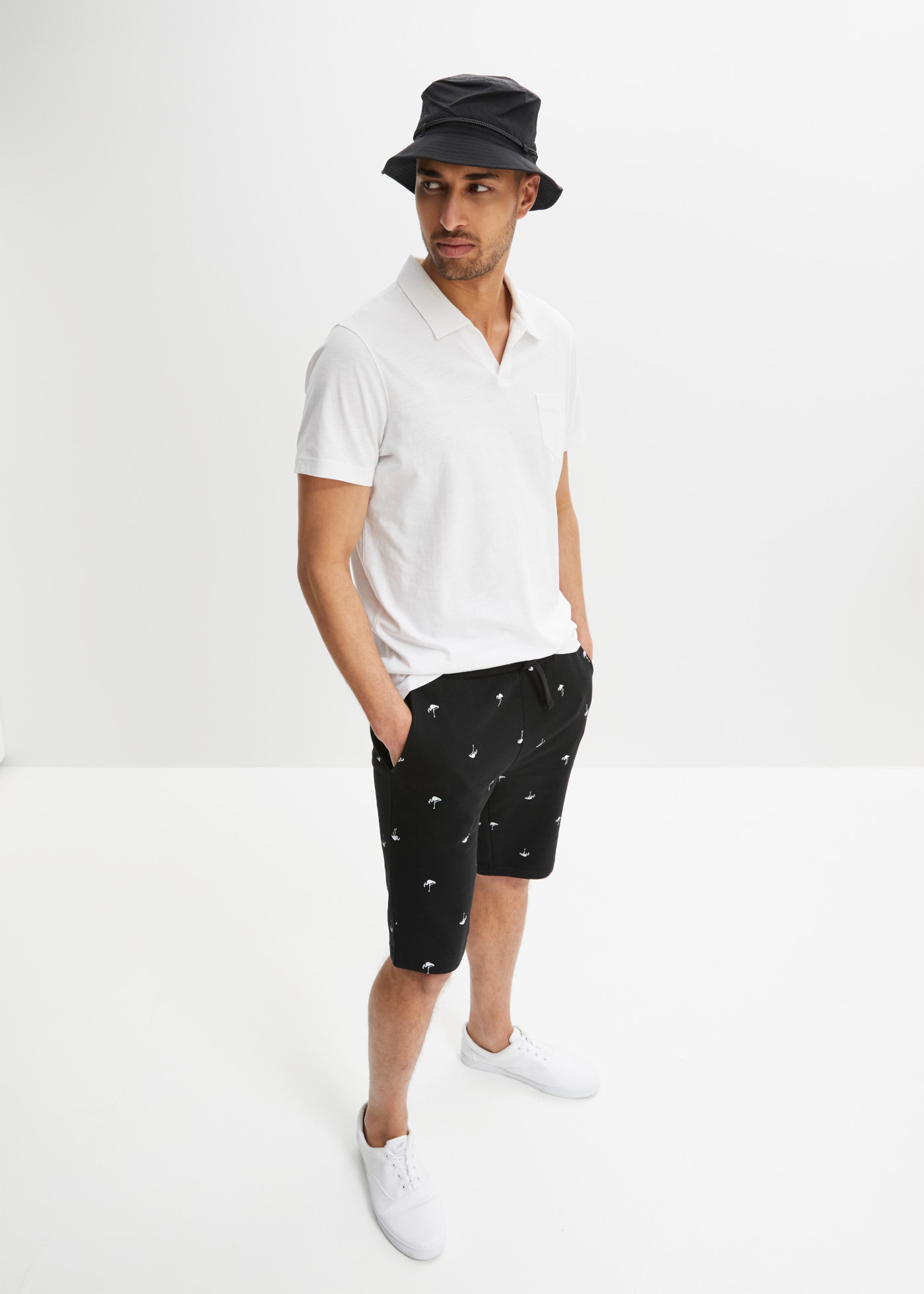 bonprix Polo coupe confortable, coton pur, col à revers et poche poitrine