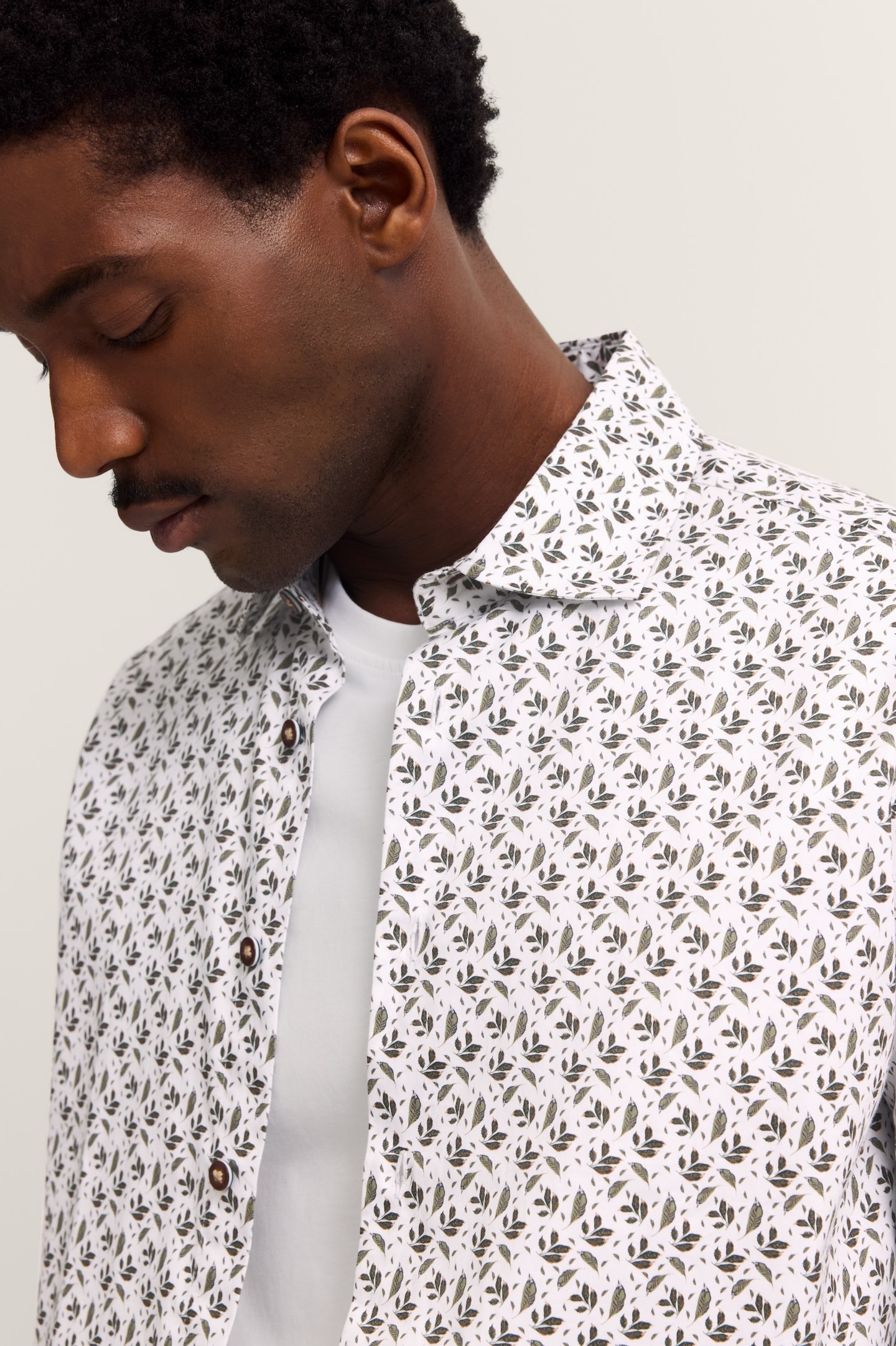 bugatti Chemise à manches longues »Easy Care« im Modern Fit aus Baumwolle