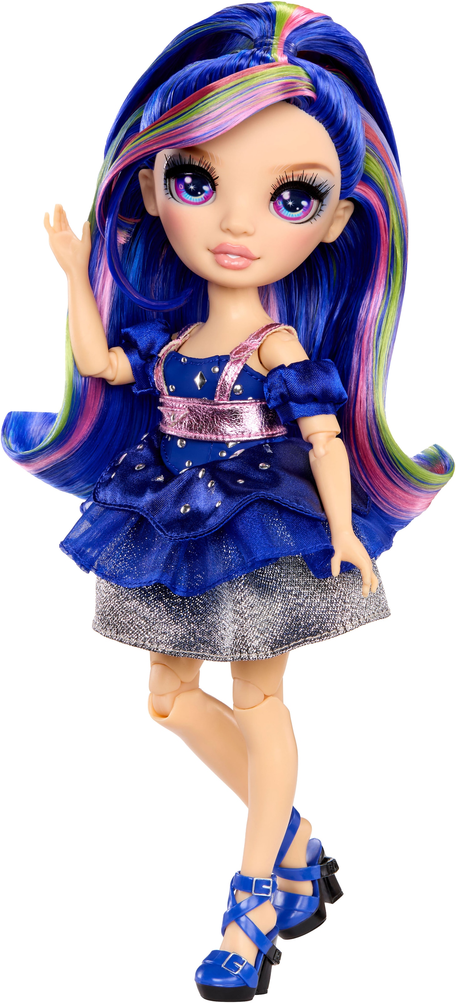 RAINBOW HIGH Poupée à habiller »Rainbow High Be Dazzling Fashion Dolls- Genevieve Bleue«