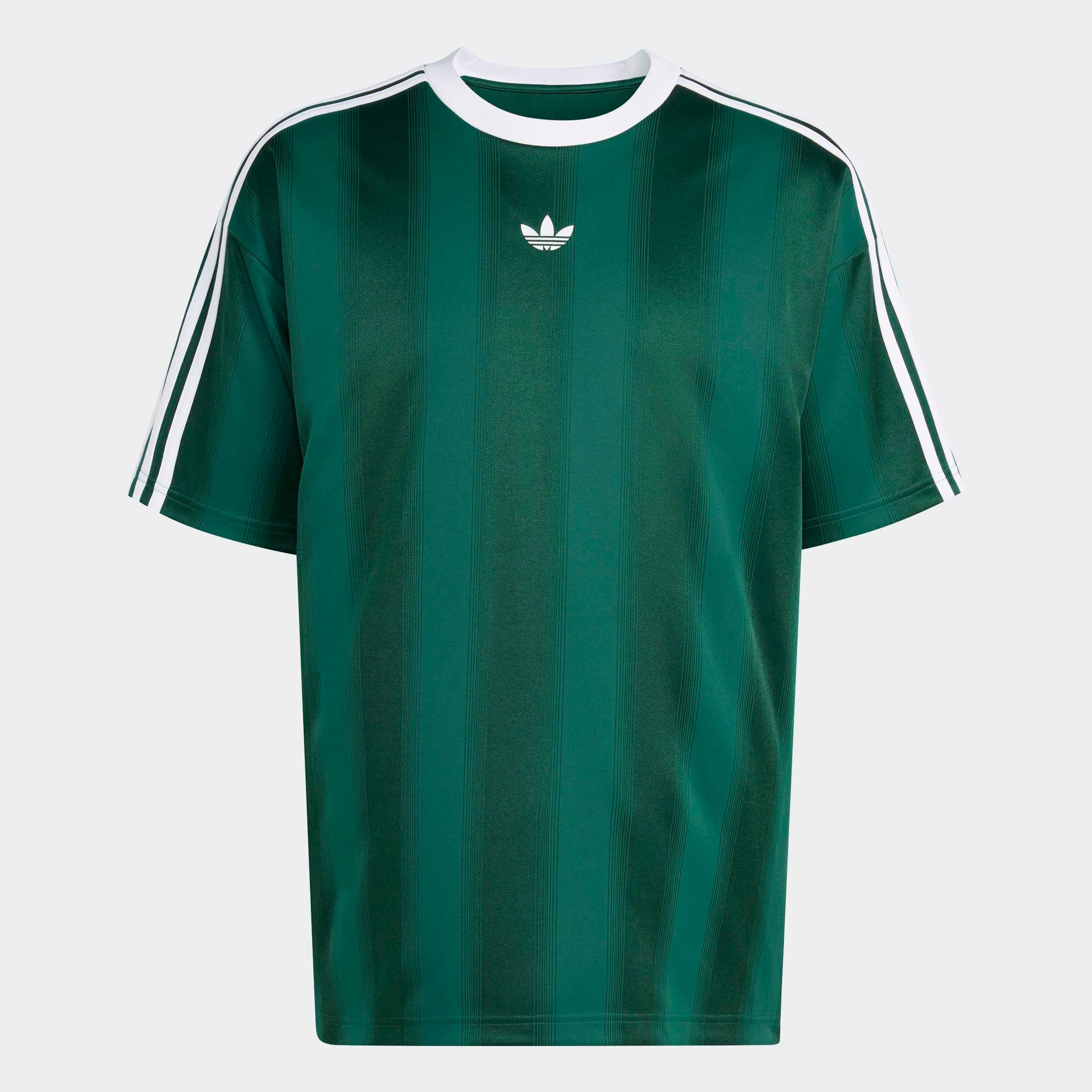 adidas Originals T-shirt »ADIDAS ADICOLOR JACQUARD TRIKOT« lockere Passform, Rundhalsausschnitt, mit klassischem Trefoil Logo