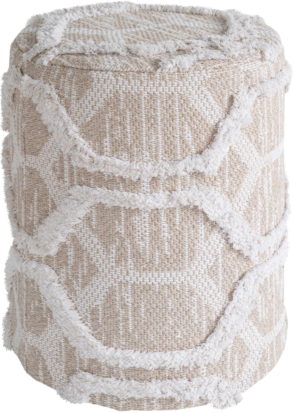 Obsession Pouf »Hocker My Nomad Pouf« 1 cuis tlg. rund, Ø 36 cm, Höhe 50 cm, handgearbeitet, Wohnzimmer & Schlafzimmer