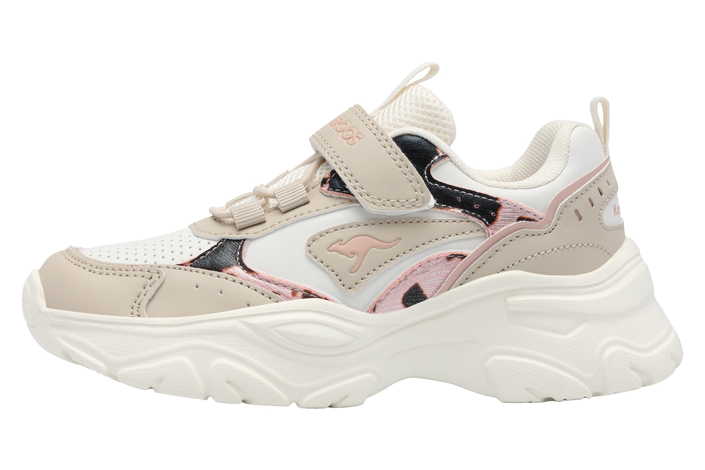 KangaROOS Sneakers »K-GU RISER EV«  pour enfants et adolescents, avec fermeture velcro