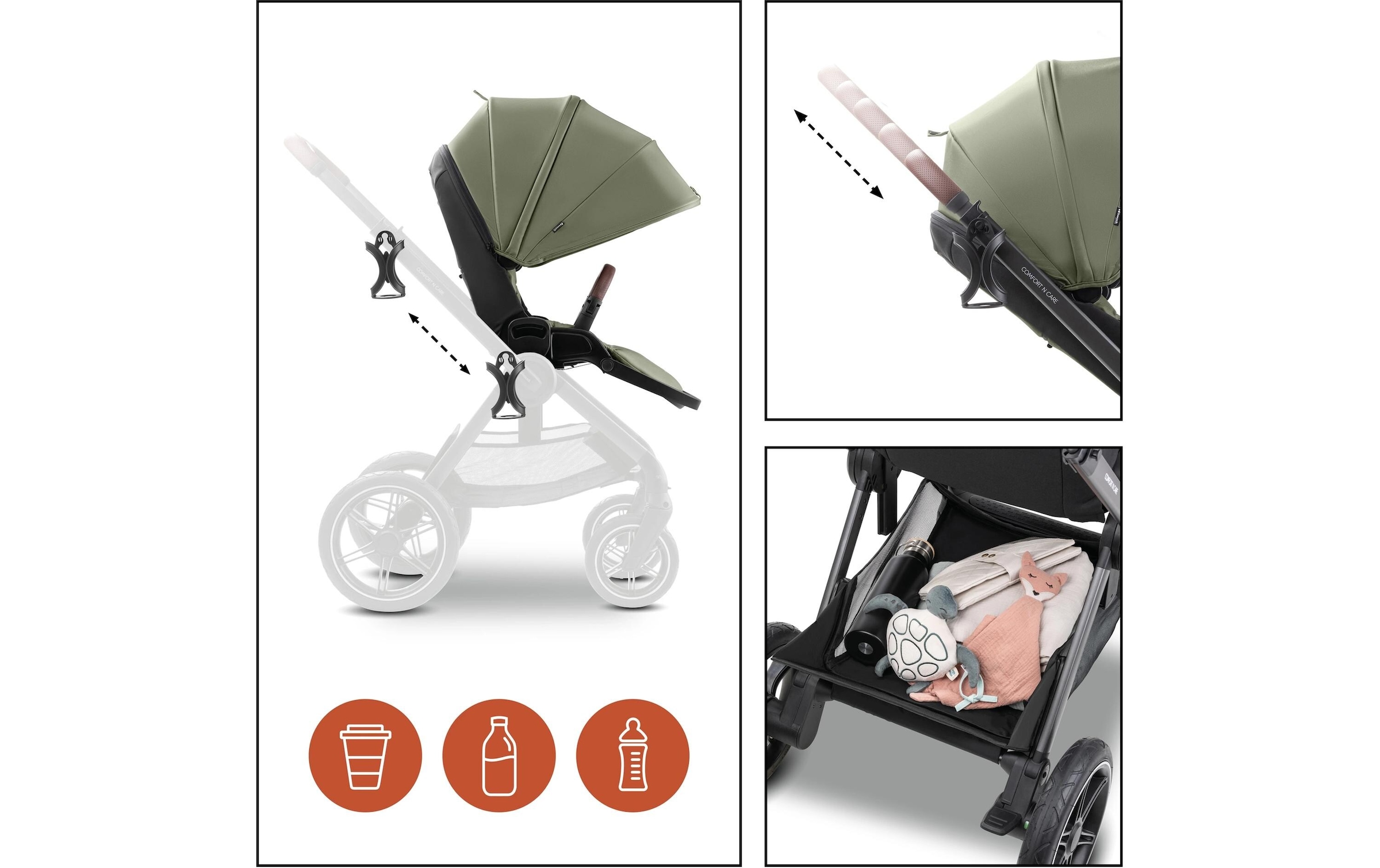 Hauck Kinder-Buggy »Comfort N Care« 22 kg