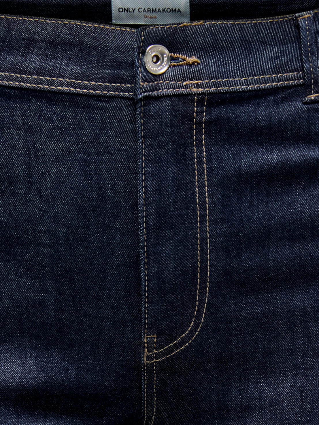 ONLY CARMAKOMA Jeans skinny »CARSALLY REG SK RINSE DNM PIM NOOS« Mélange de matériaux, coupe skinny, taille régulière