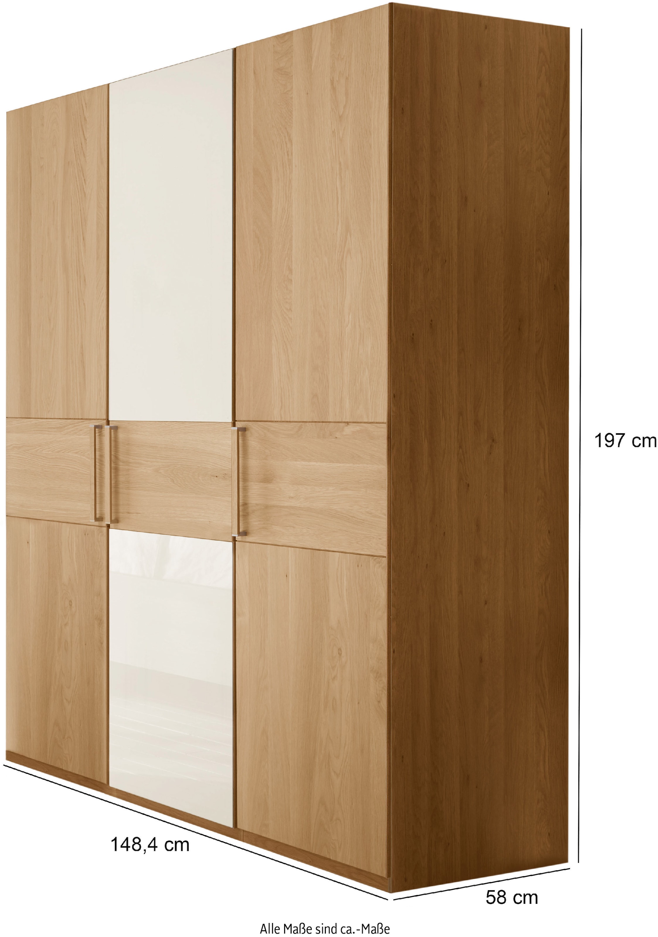 WIEMANN Armoires à vêtements »Kiruna« mit Champagnerglas