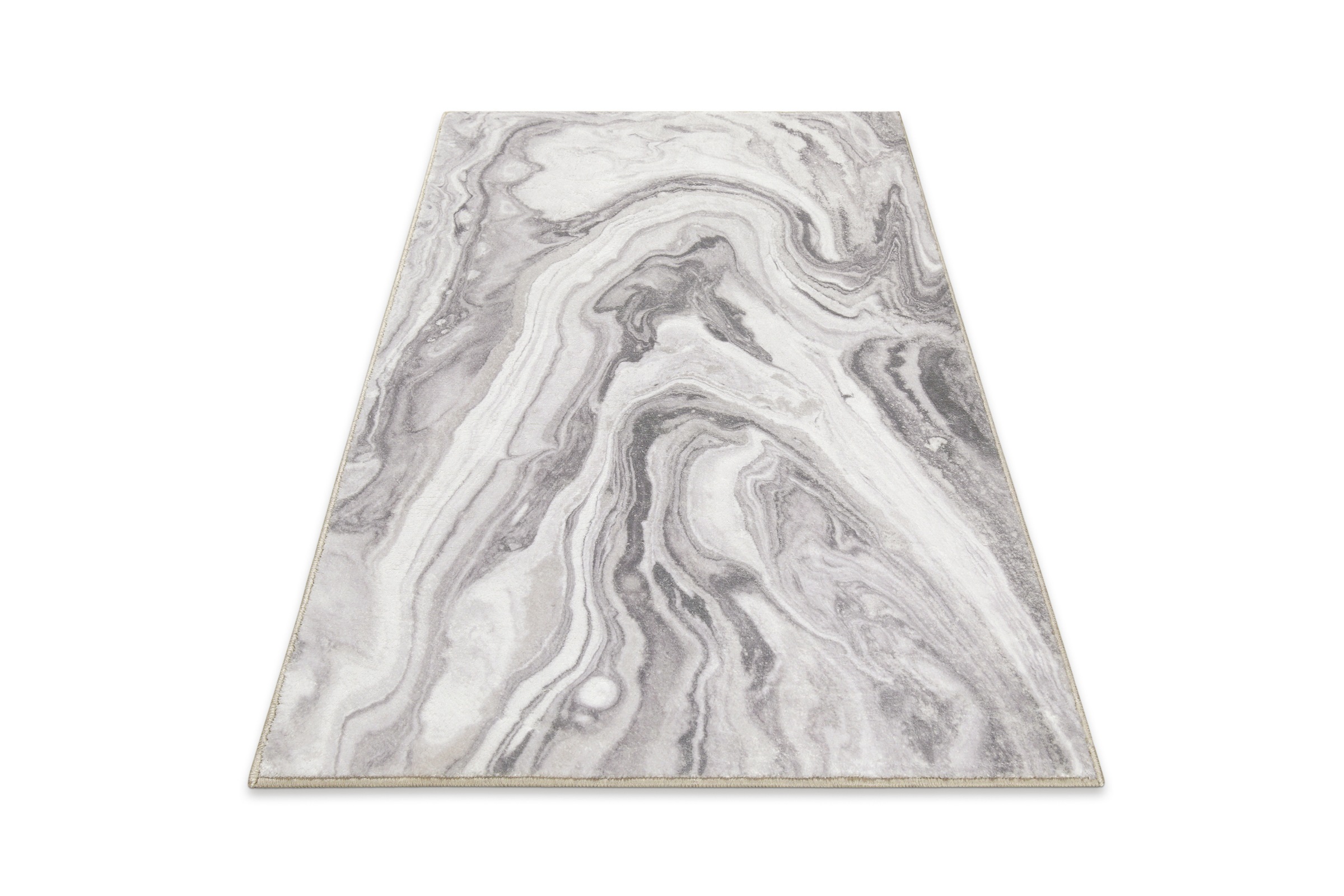 Wecon home Badematte »Jani« Höhe 5 mm Marmor Design, waschbar, rutschfest, schnell trocknend, Badteppich