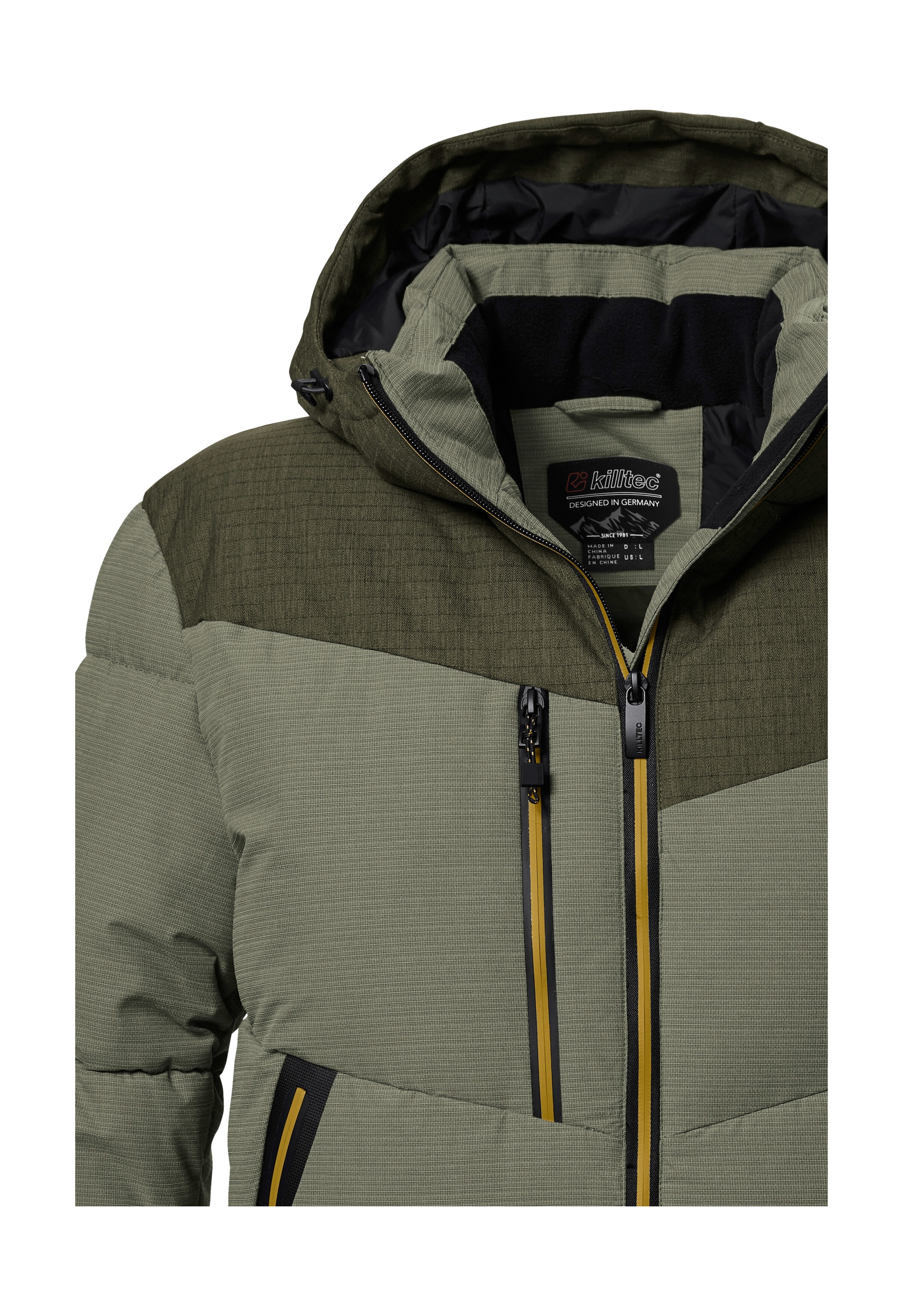 Killtec Steppjacke »KOW 306 MN QLTD JCKT« Herren Steppjacke mit Kapuze, wasserabweisend, atmungsaktiv