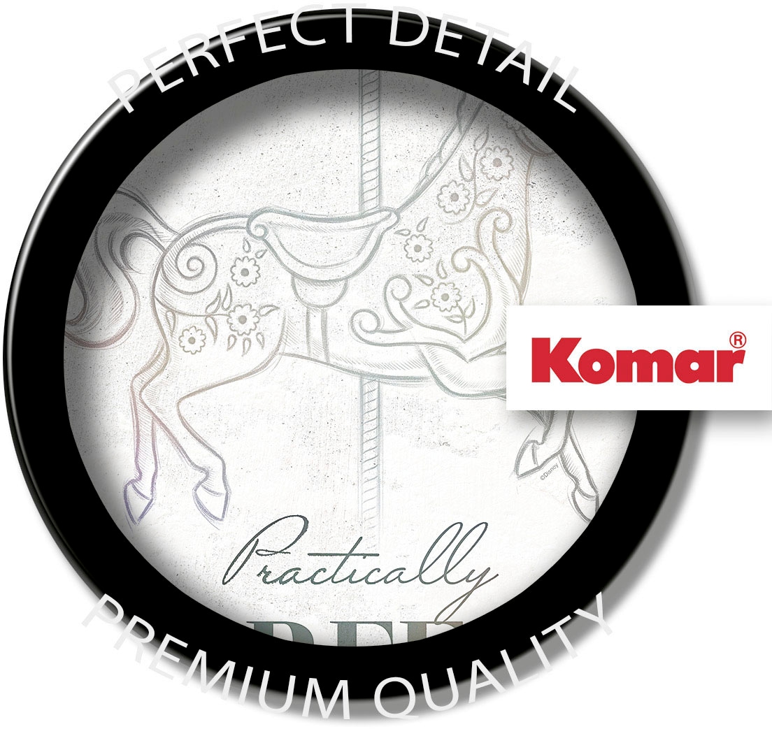 Komar Tableau sur toile »Mary Poppins Pretty Perfect - Grösse 30 x 40 cm« 30 x 40 cm (Breite x Höhe), 1 cuis tlg. Keilrahmenbild mit Echtholzrahmen, Kinderzimmer