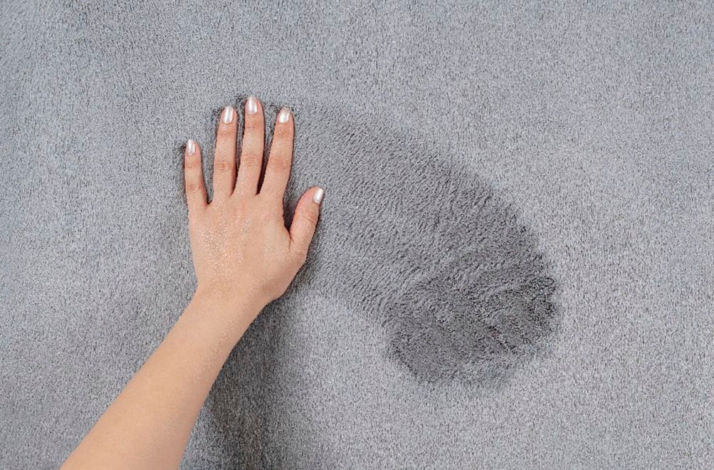 the carpet Tapis »Cosy« Rond 11 mm Höhe Wohnzimmer Teppich Fell-Optik waschbar elegant