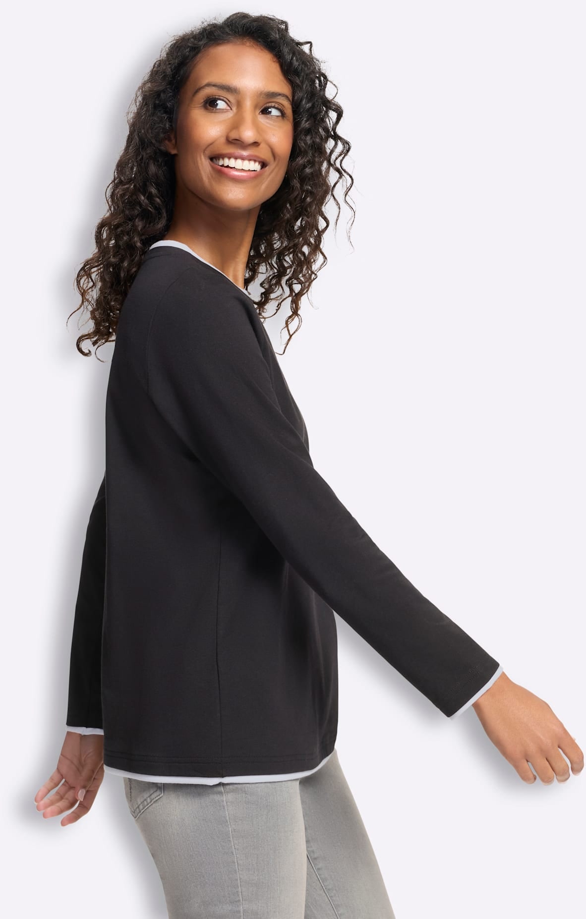 heine T-shirt à manches longues »Langarm-Shirt« 1
