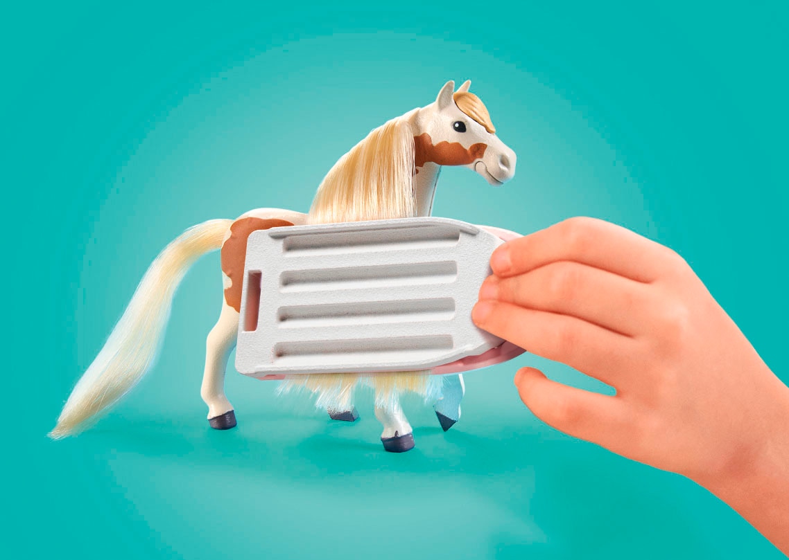 Playmobil® Jeu de construction »Ellie & Pferd mit Kreppeisen (71639), Horses of Waterfall« Made in Europe